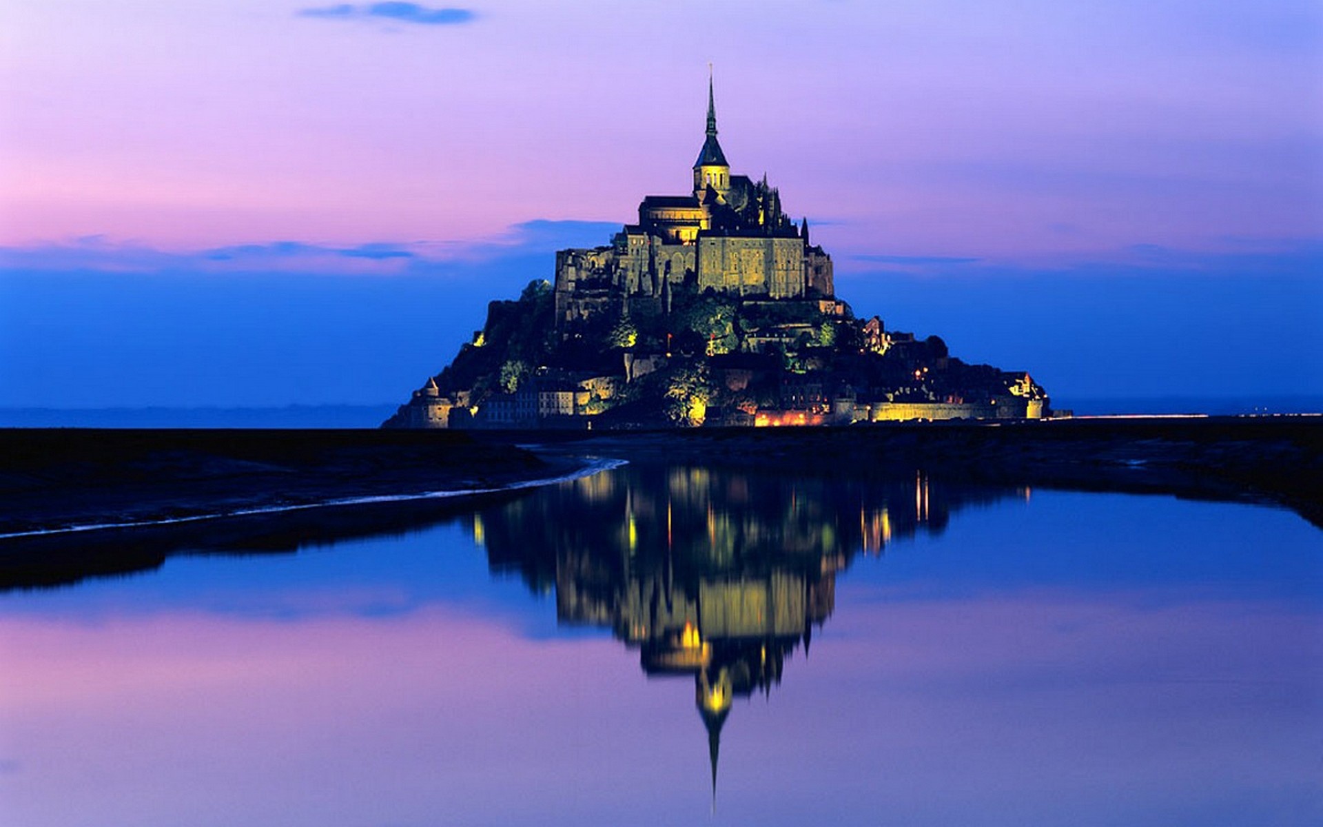 Schöne Landschaften des Mont Saint Michel, 1920x1200 HD Desktop