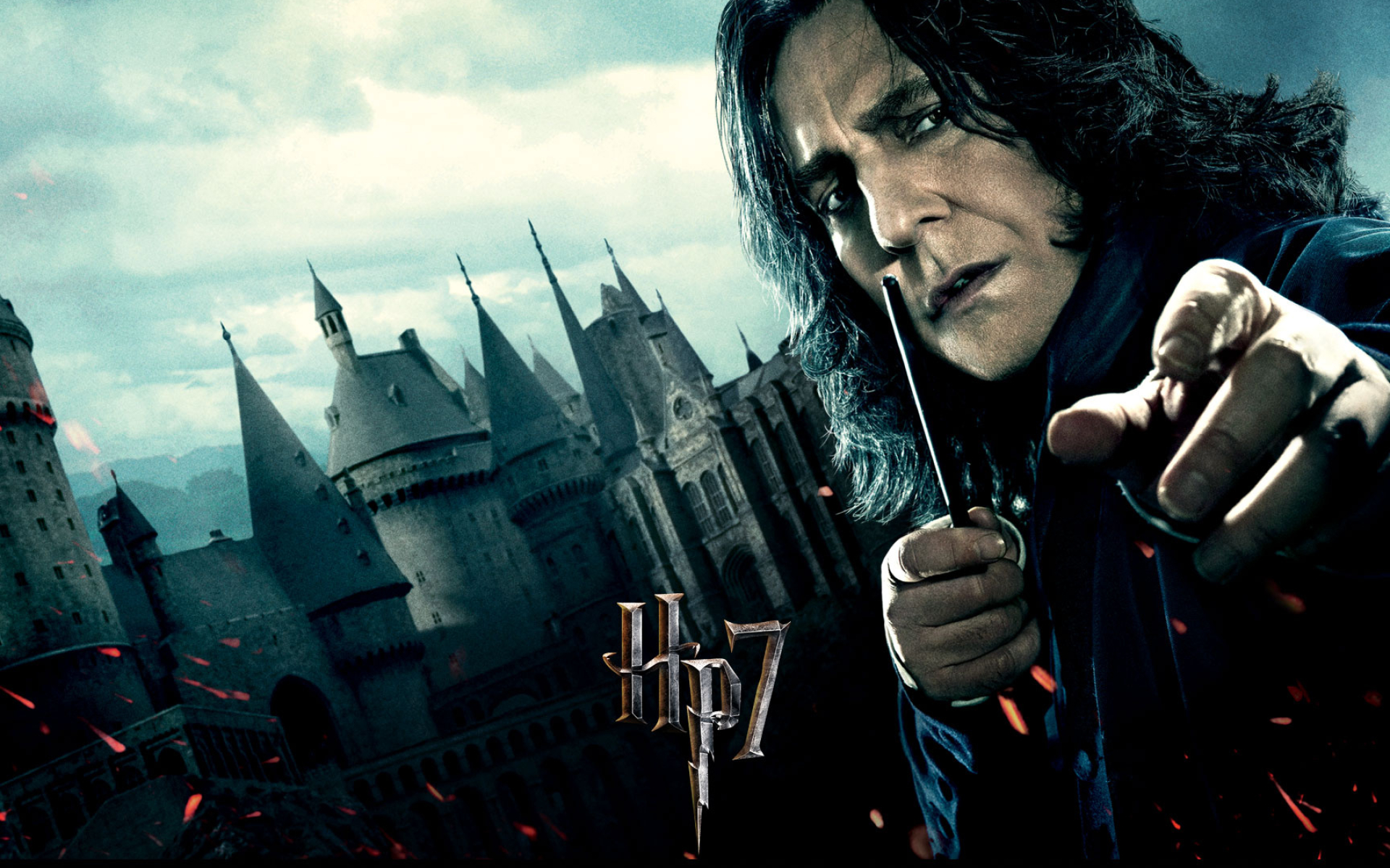 Death Eaters, Severus Snape, Harry Potter, Deathly Hallows, 1920x1200 HD Desktop