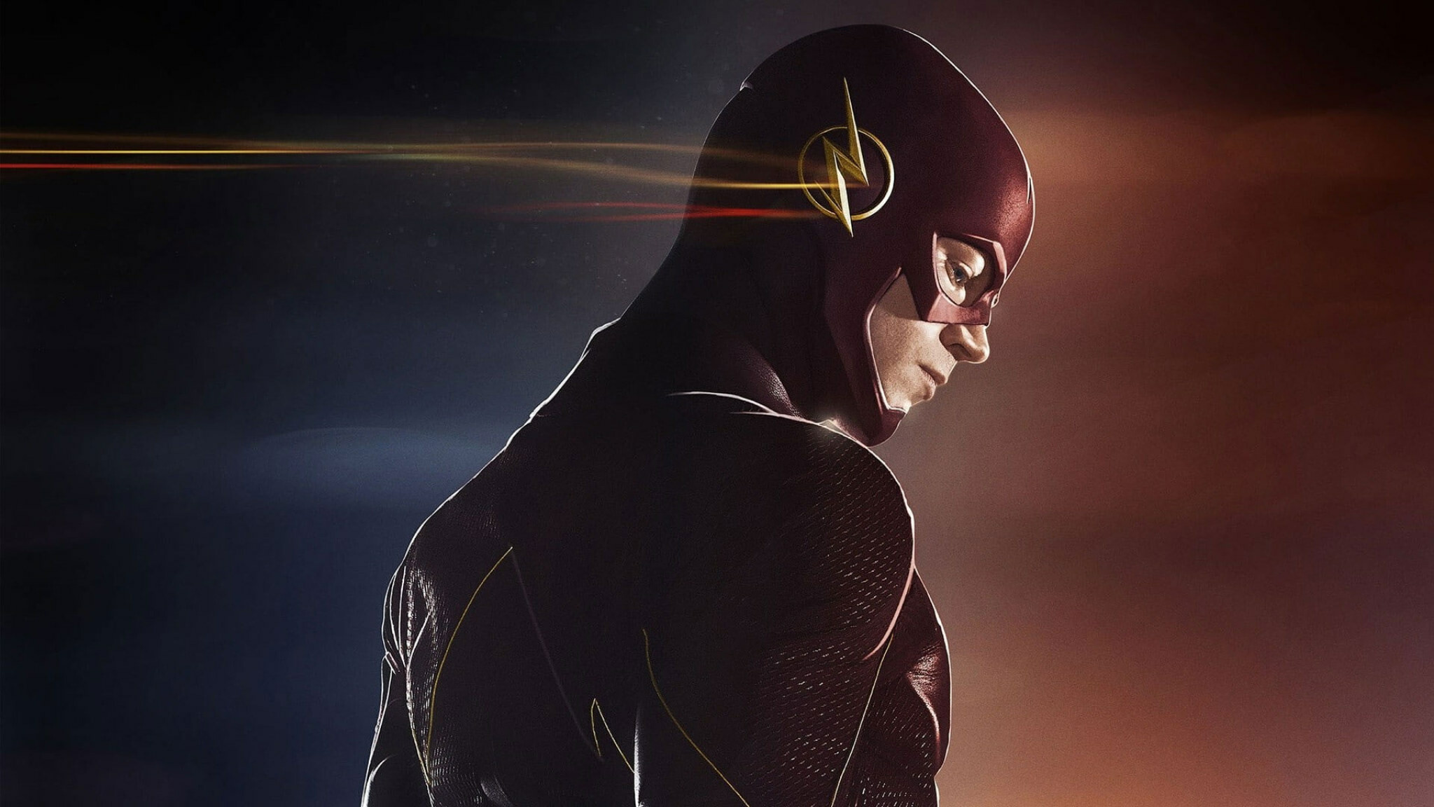 Flash (DC): A scientist in the Criminal and Forensic Science Division of the Central City Police Department, Superhero. 2050x1160 HD Wallpaper.