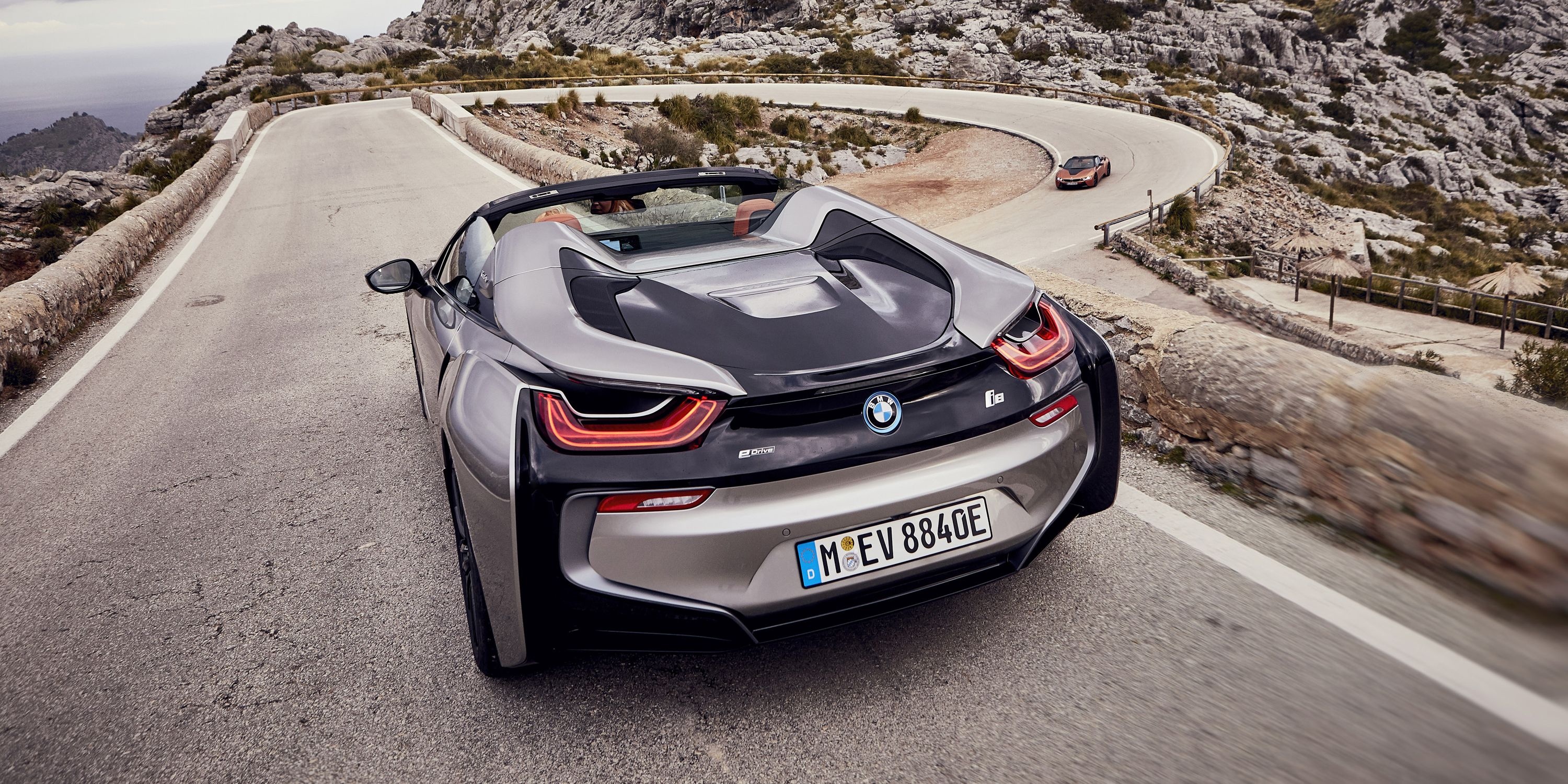 Impressive craftsmanship, BMW i8 Roadster build, Attention to detail, Meticulous construction, Artistry in motion, 3000x1500 Dual Screen Desktop