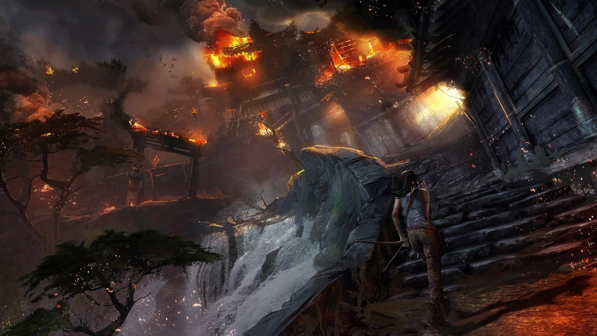 Tomb Raider app, Steam screenshots, Game visuals, Exciting moments, 1920x1080 Full HD Desktop