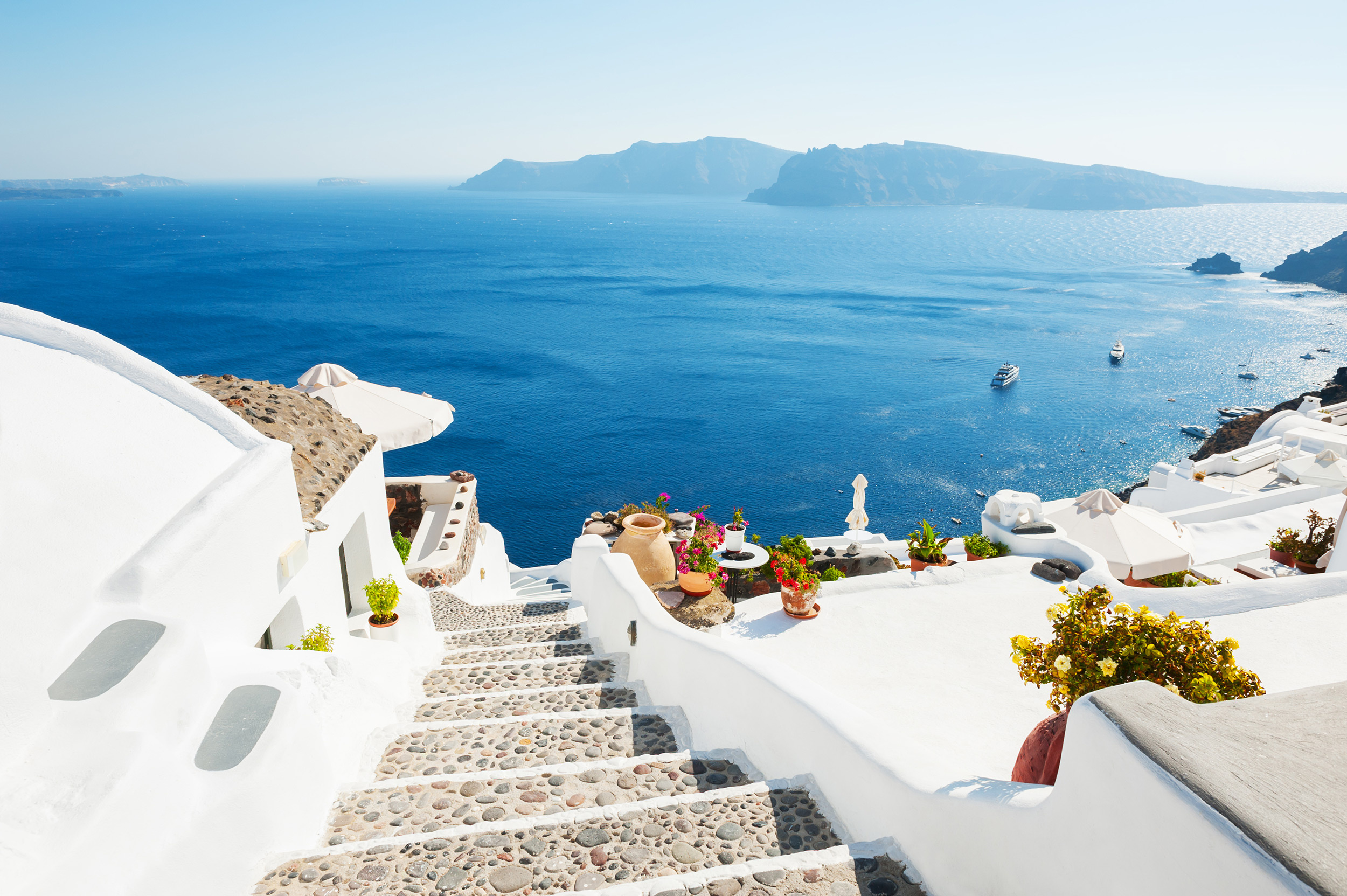 Santorini, Eure eigene Windmhle, Villa mit Panorama Meerblick, Nur 287, 2500x1670 HD Desktop