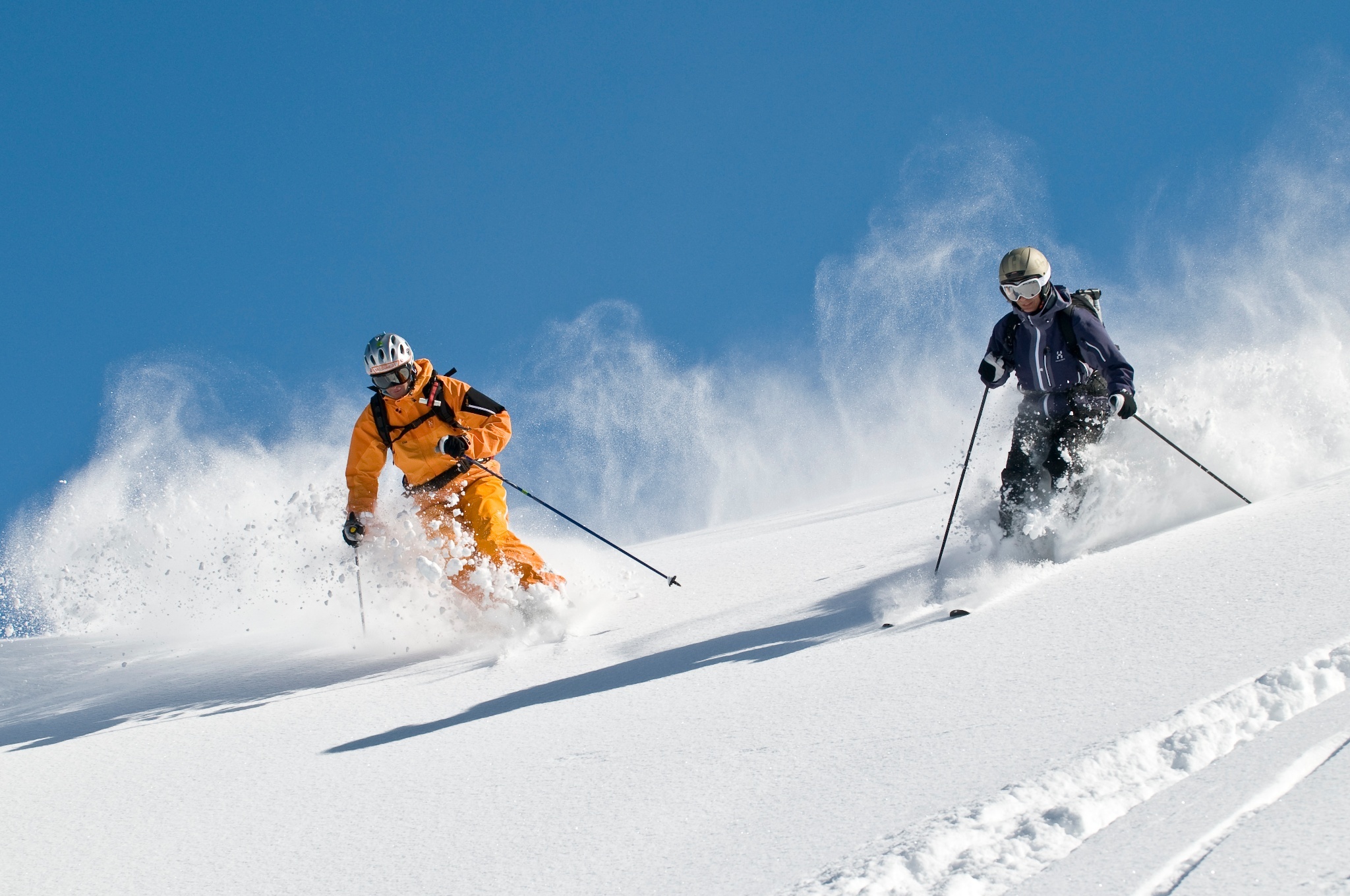 Ski tour, Walser Hammerspitze, Kleinwalsertal, Alpine skiing, 2050x1360 HD Desktop