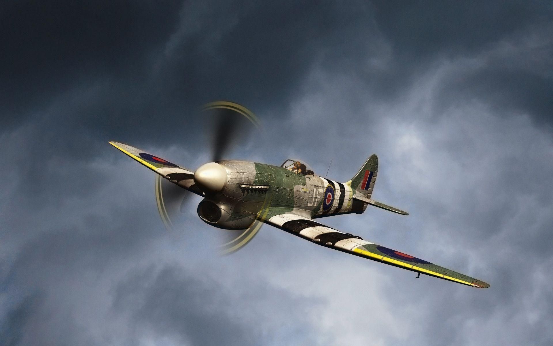 Spitfire wallpapers, Stylish fighter aircraft, Aviation art, 1920x1200 HD Desktop