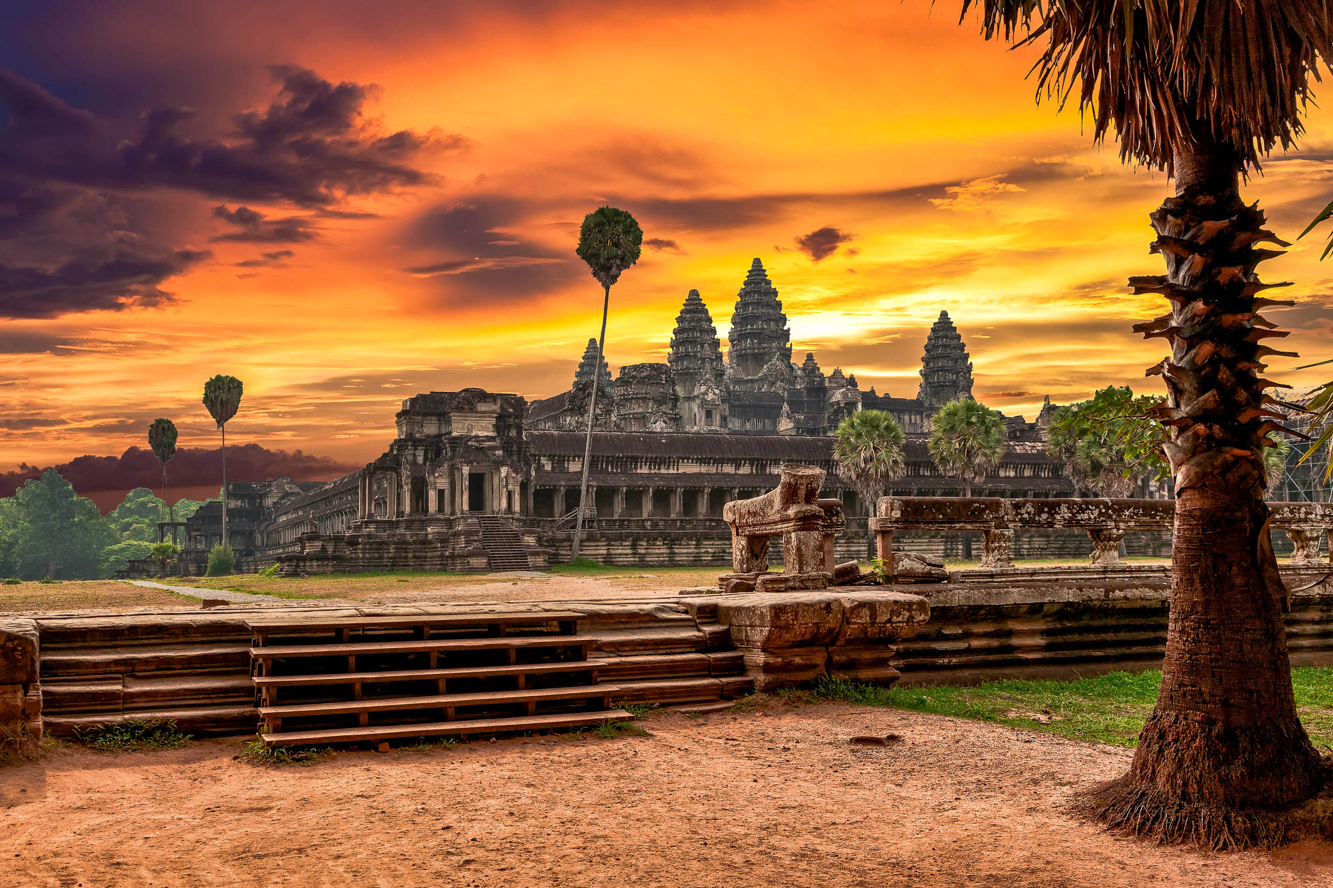 Angkor: Siem Reap, Travels, Iconic landmarks, Cultural heritage, 2600x1740 HD Desktop