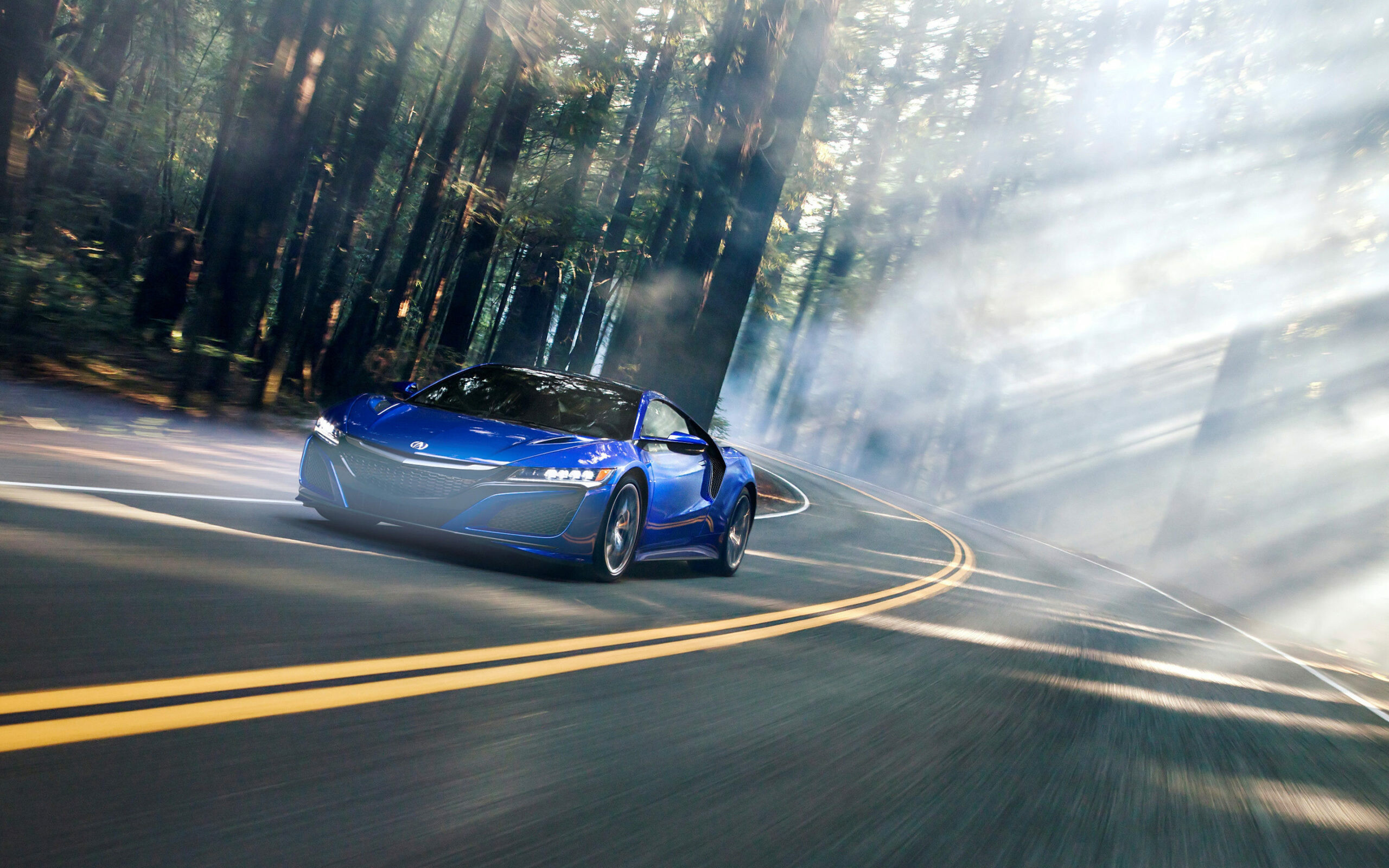 Acura: The brand launched in the United States and Canada on March 27, 1986, NSX. 2560x1600 HD Wallpaper.