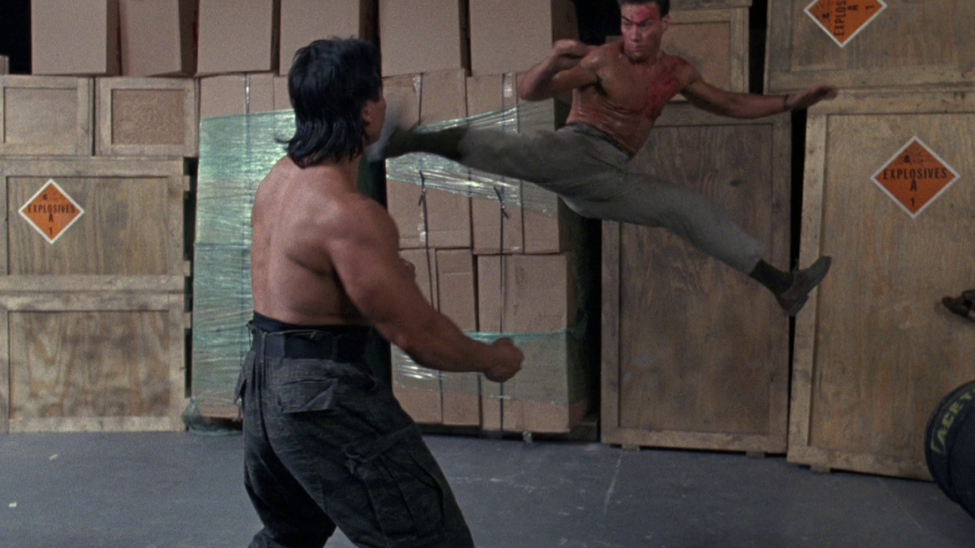 Double Impact, MVD Rewind Collection, Blu-ray review, Action film, 1920x1080 Full HD Desktop