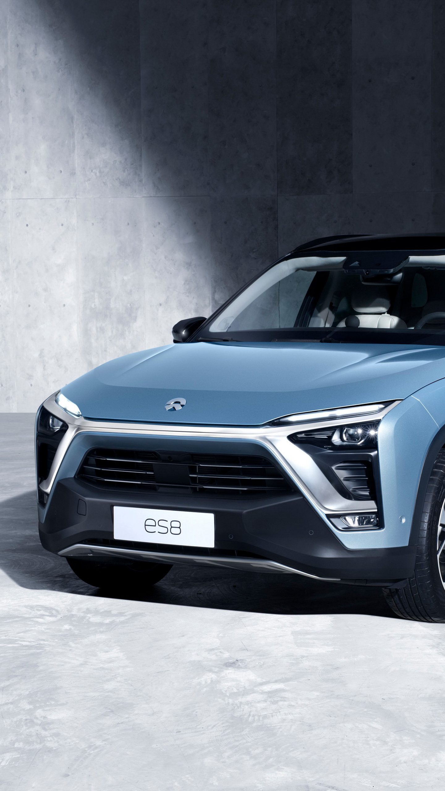 NIO Auto, ES8 electric SUV, High-quality wallpapers, HD and 4K images, 1440x2560 HD Handy