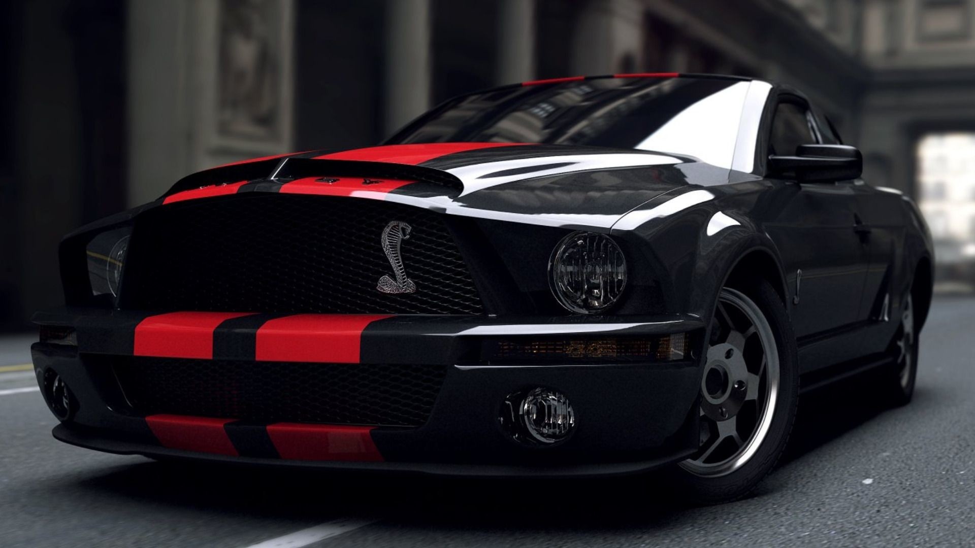 Ford Mustang: The model has an exclusive record in the automotive industry, Automotive design. 1920x1080 Full HD Wallpaper.
