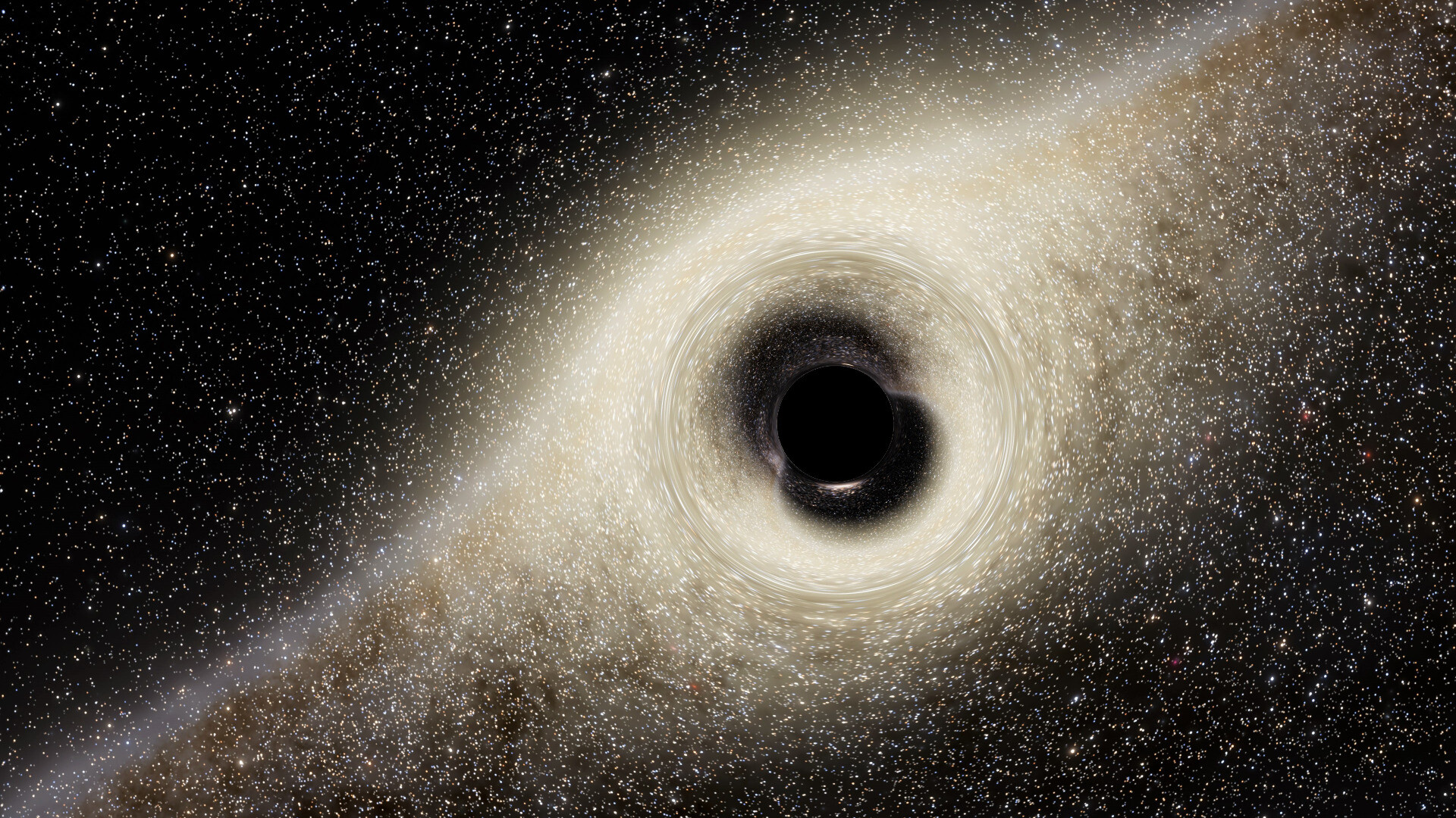 Black Hole: The region of spacetime, Intense gravity. 1920x1080 Full HD Wallpaper.