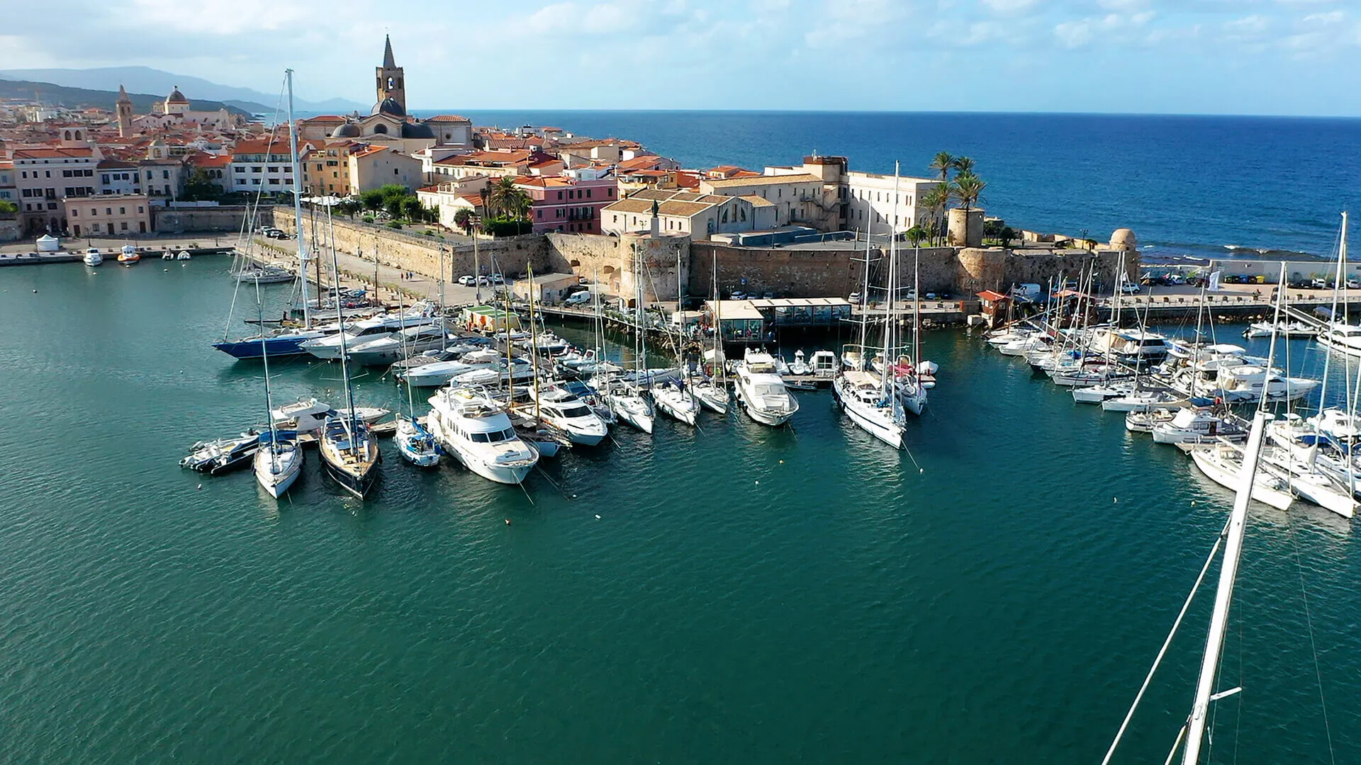 Aquatica Marina, Yacht services, Over sea Sardinia, Luxury experiences, 1920x1080 Full HD Desktop
