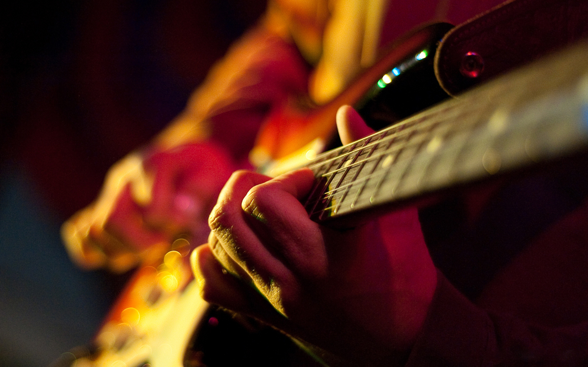 Guitar player, Musical instrument, Passion for music, Creative expression, 1920x1200 HD Desktop