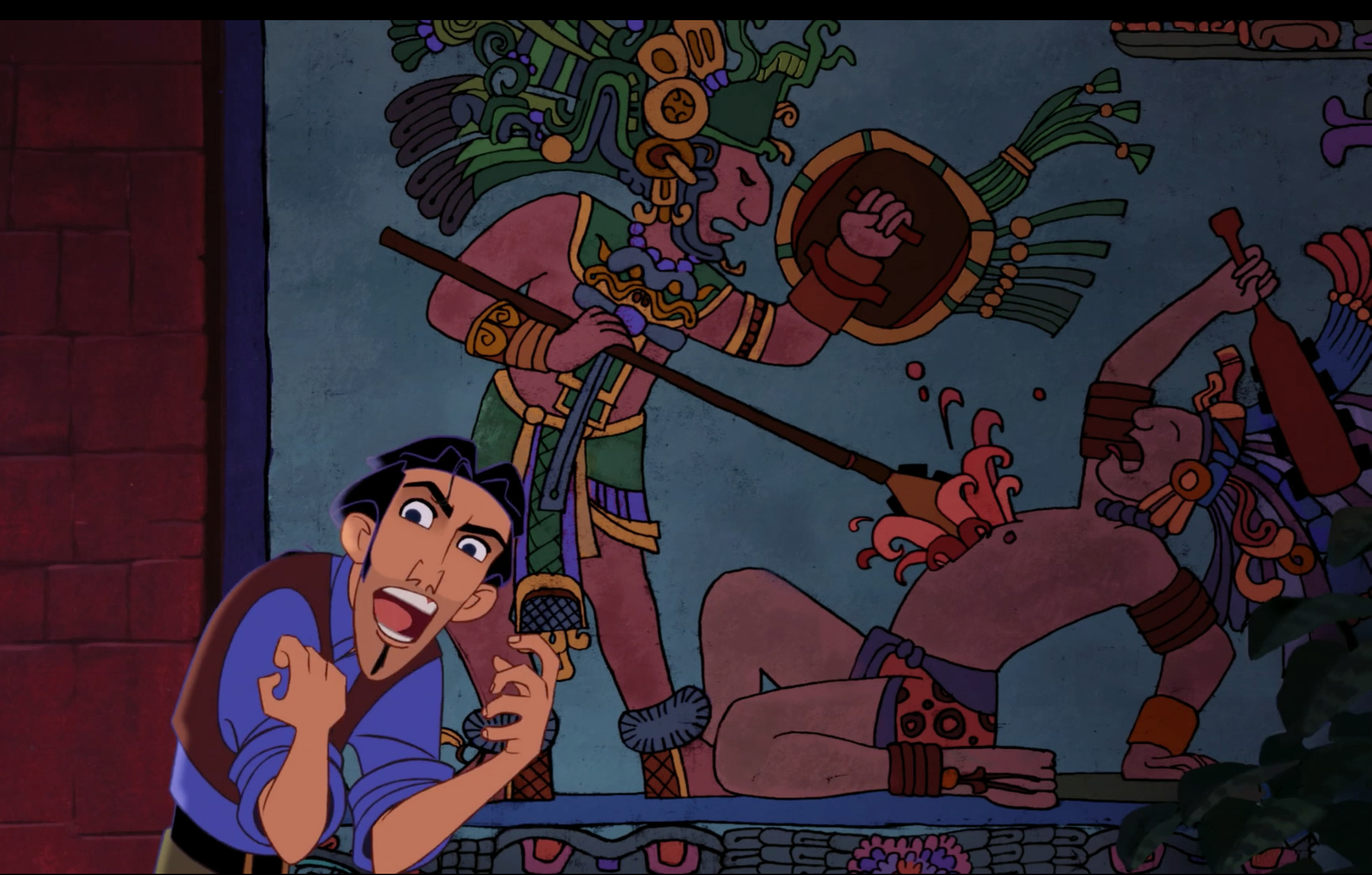 Miguel and Tulio, El Dorado screenshot, Mayas and Aztecas, ancient civilizations, 2320x1480 HD Desktop