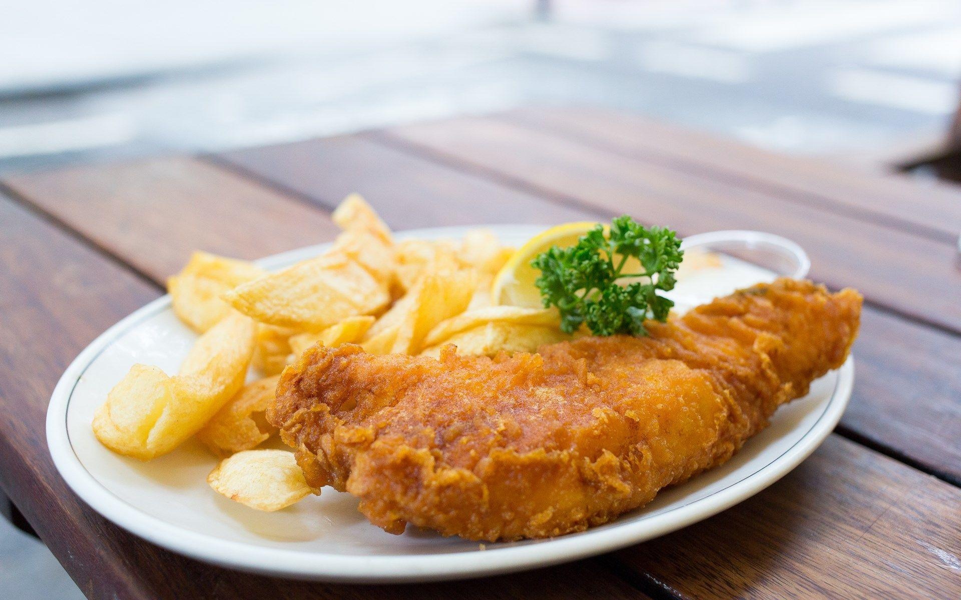 Delicious fish and chips, Top free wallpapers, Seafood delight, British cuisine, 1920x1200 HD Desktop