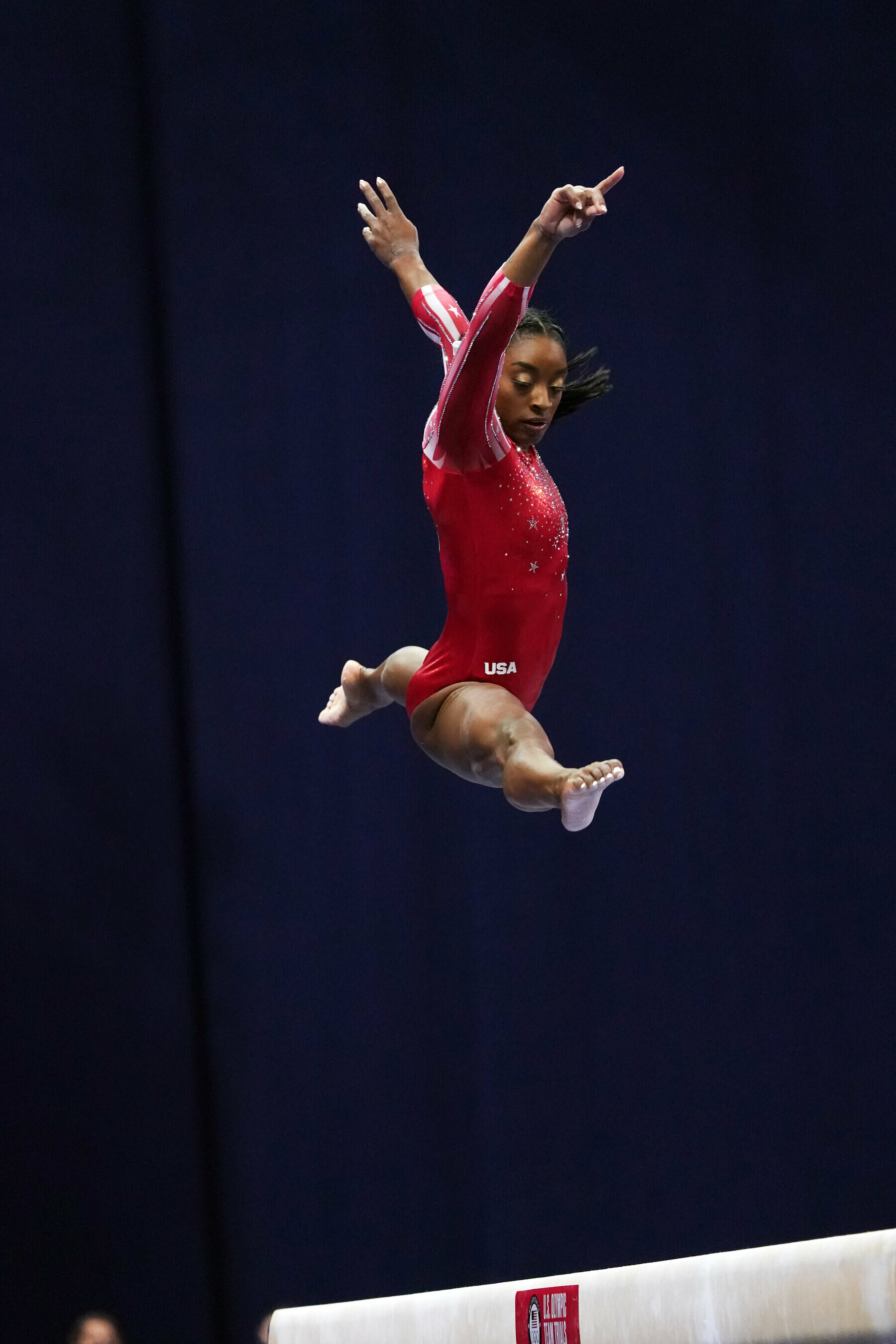 Simone Biles: USA Olympic Gymnastics Team, A five-time World all-around champion. 1800x2700 HD Wallpaper.