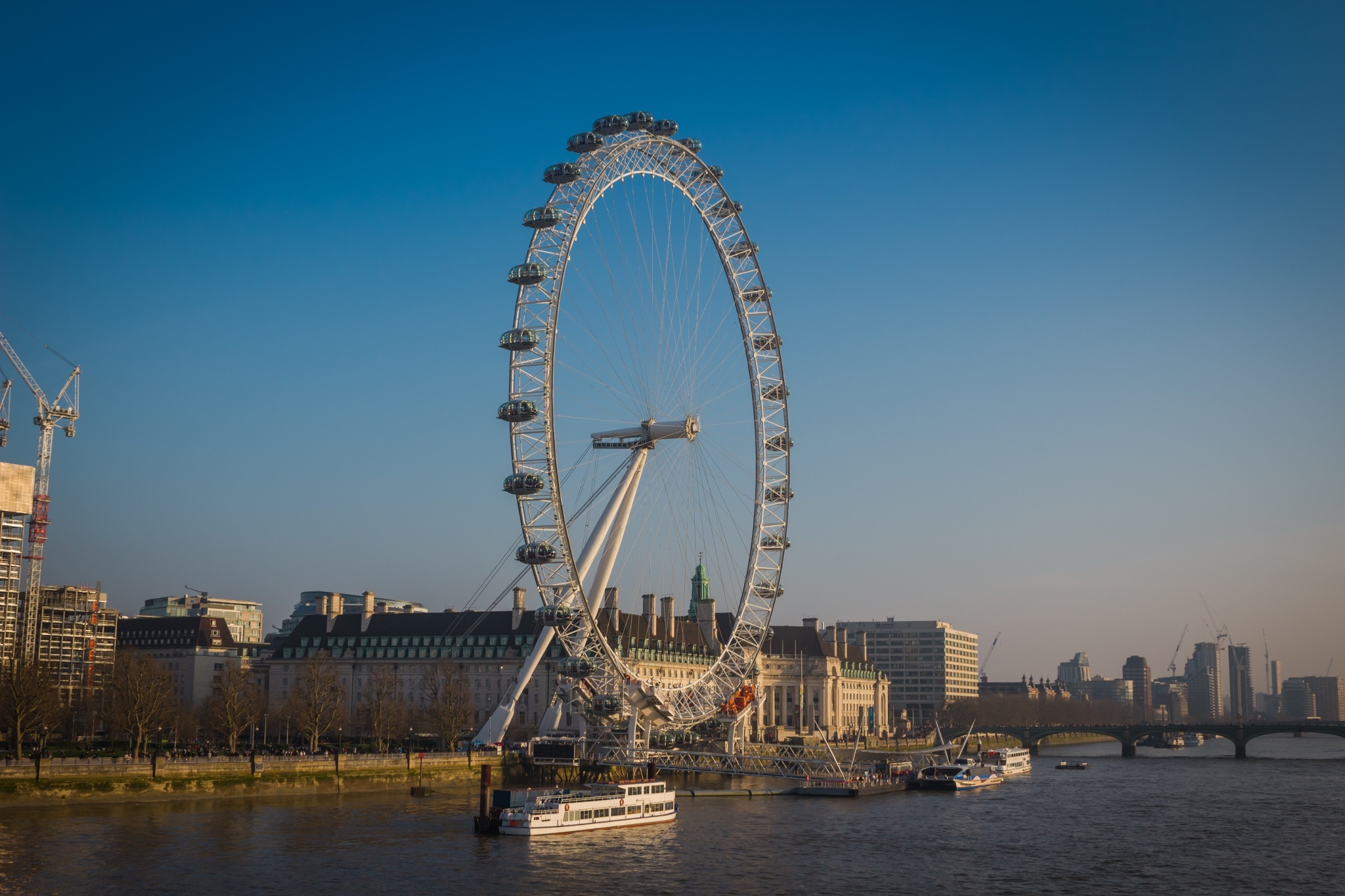 London Eye, Fantastic viewpoint, Spectacular cityscape, Observation wheel, 2050x1370 HD Desktop