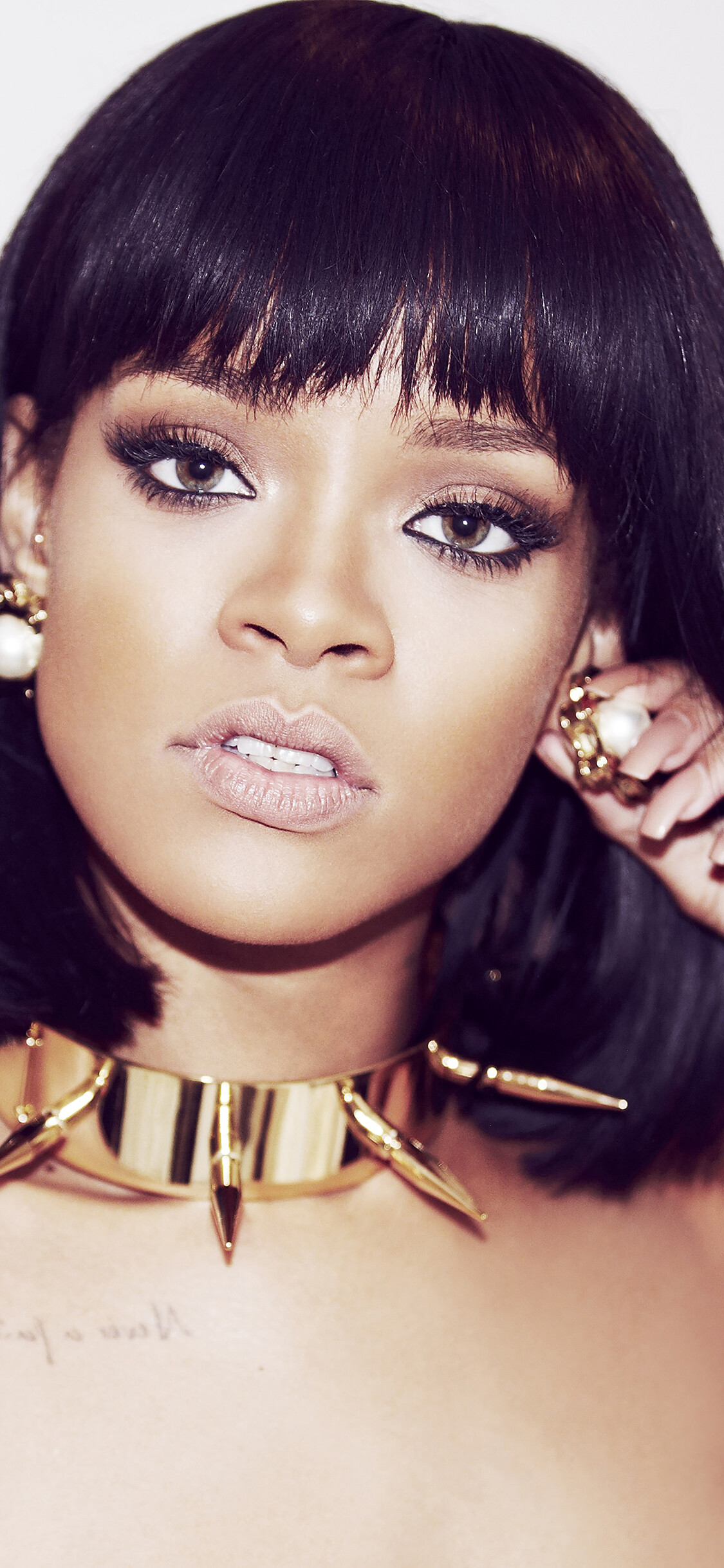 Rihanna: Best-selling digital artist of all time, “Hard”, “Rude Boy”, "S'n'M". 1130x2440 HD Wallpaper.
