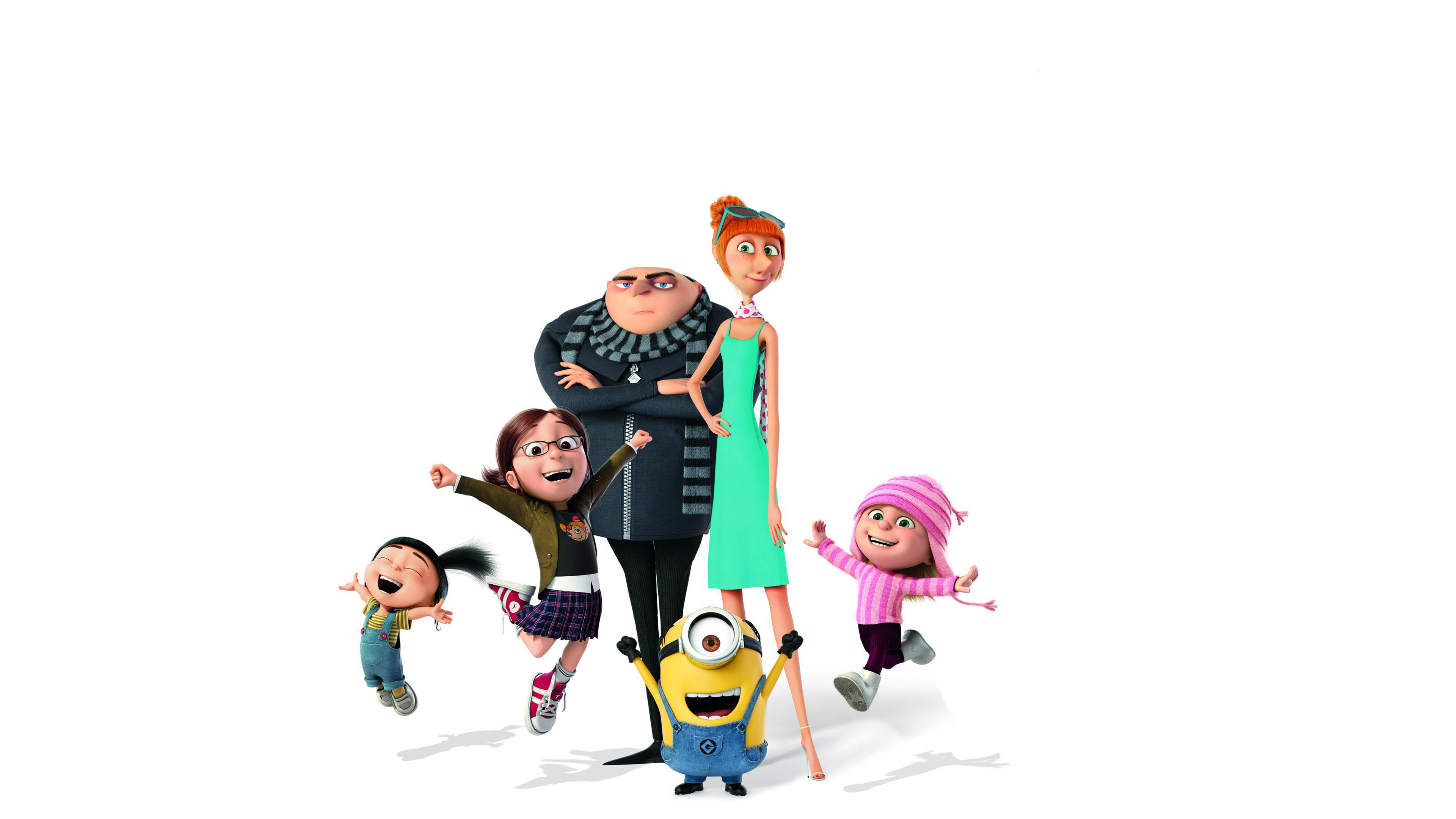 Despicable Me: A 2017 American computer-animated comedy film, Movies. 3840x2160 4K Wallpaper.