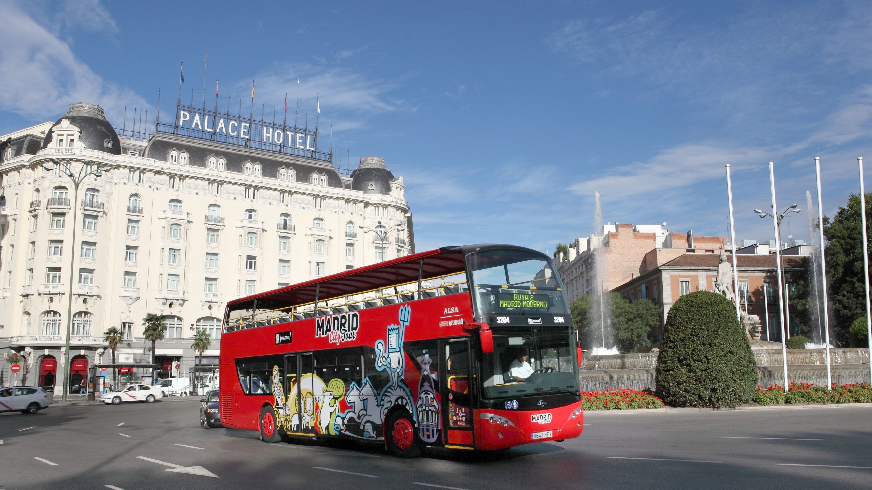Madrid, City tour, Hop on Hop off bus, 3430x1930 HD Desktop