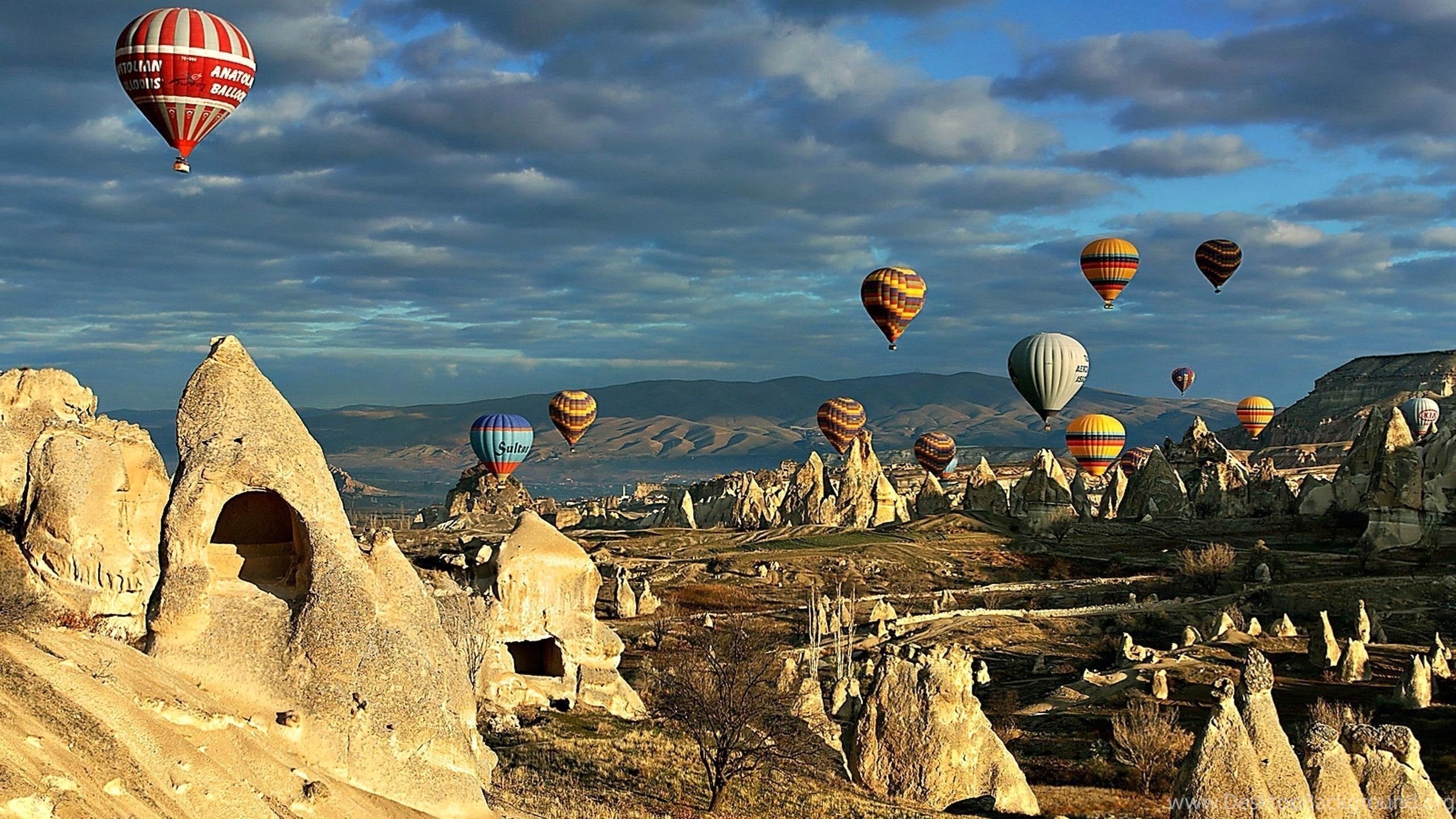 Goreme National Park, Travel, Cappadocia, Wallpapers, 2560x1440 HD Desktop