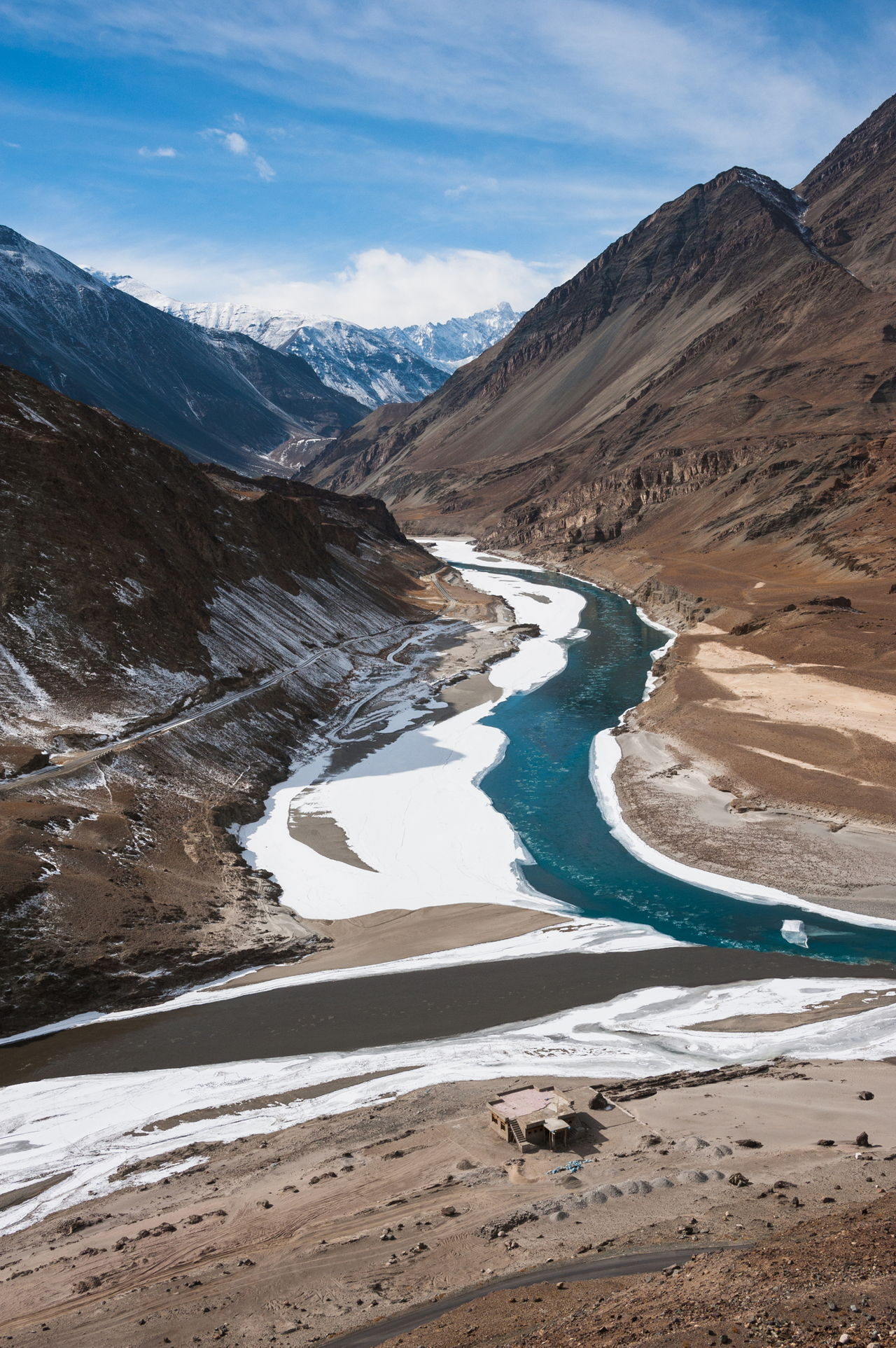 Indus River, Mysterious facts, Fascinating trivia, Geological wonders, 1280x1930 HD Handy