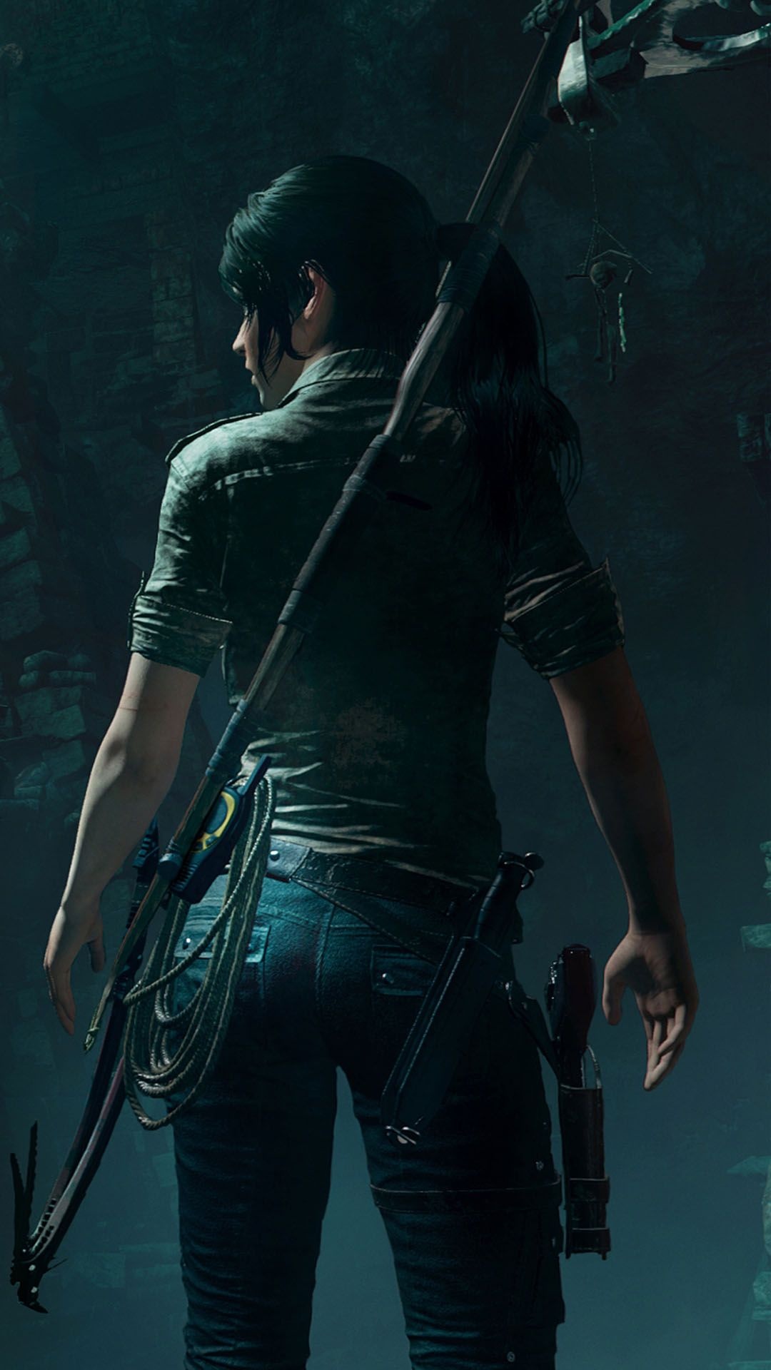 Lara Croft, Tomb Raider video game, 1080x1920 Full HD Handy