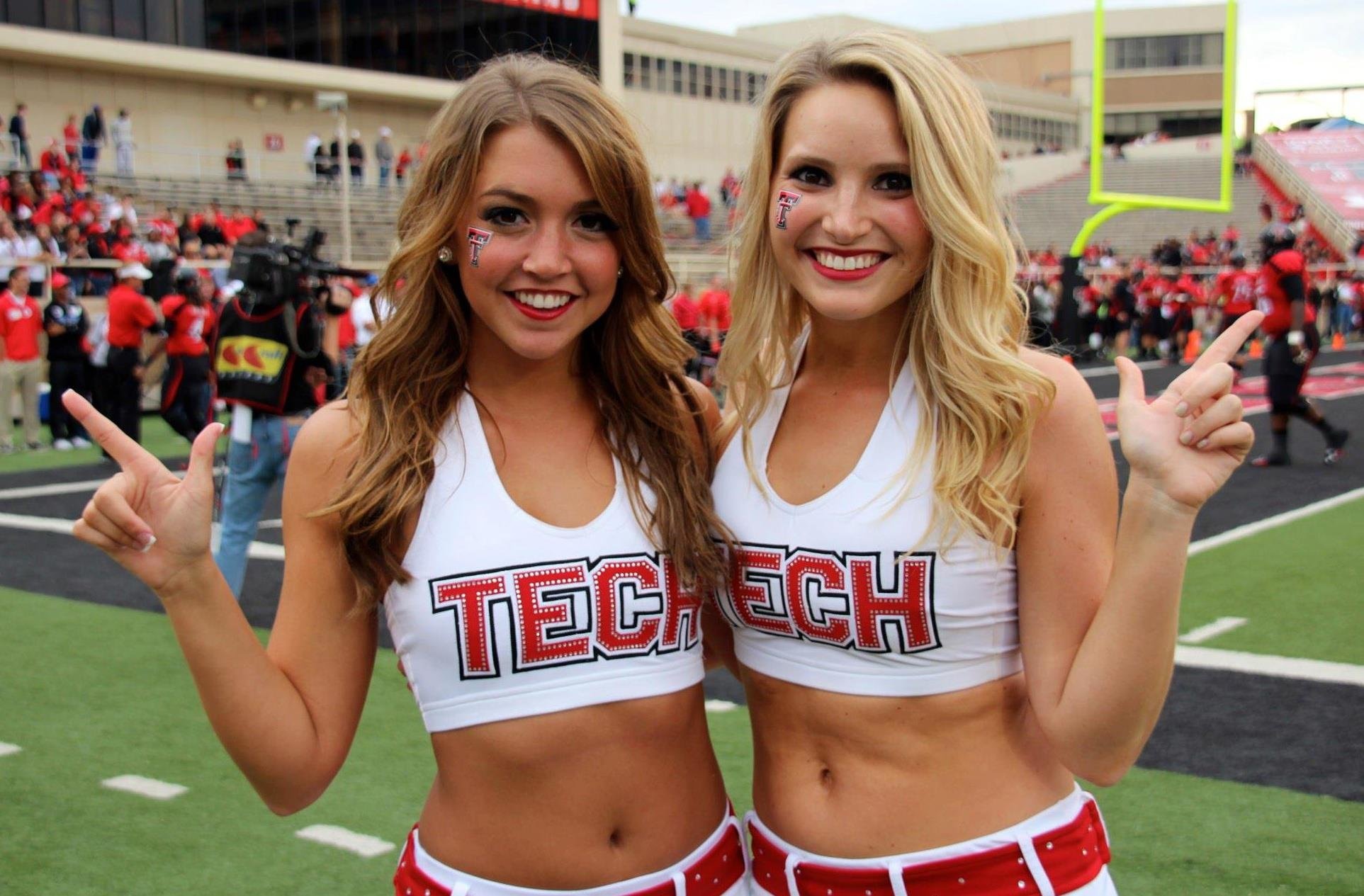 Texas Tech Red Raiders, College football, Texas Tech cheerleader, 1930x1270 HD Desktop