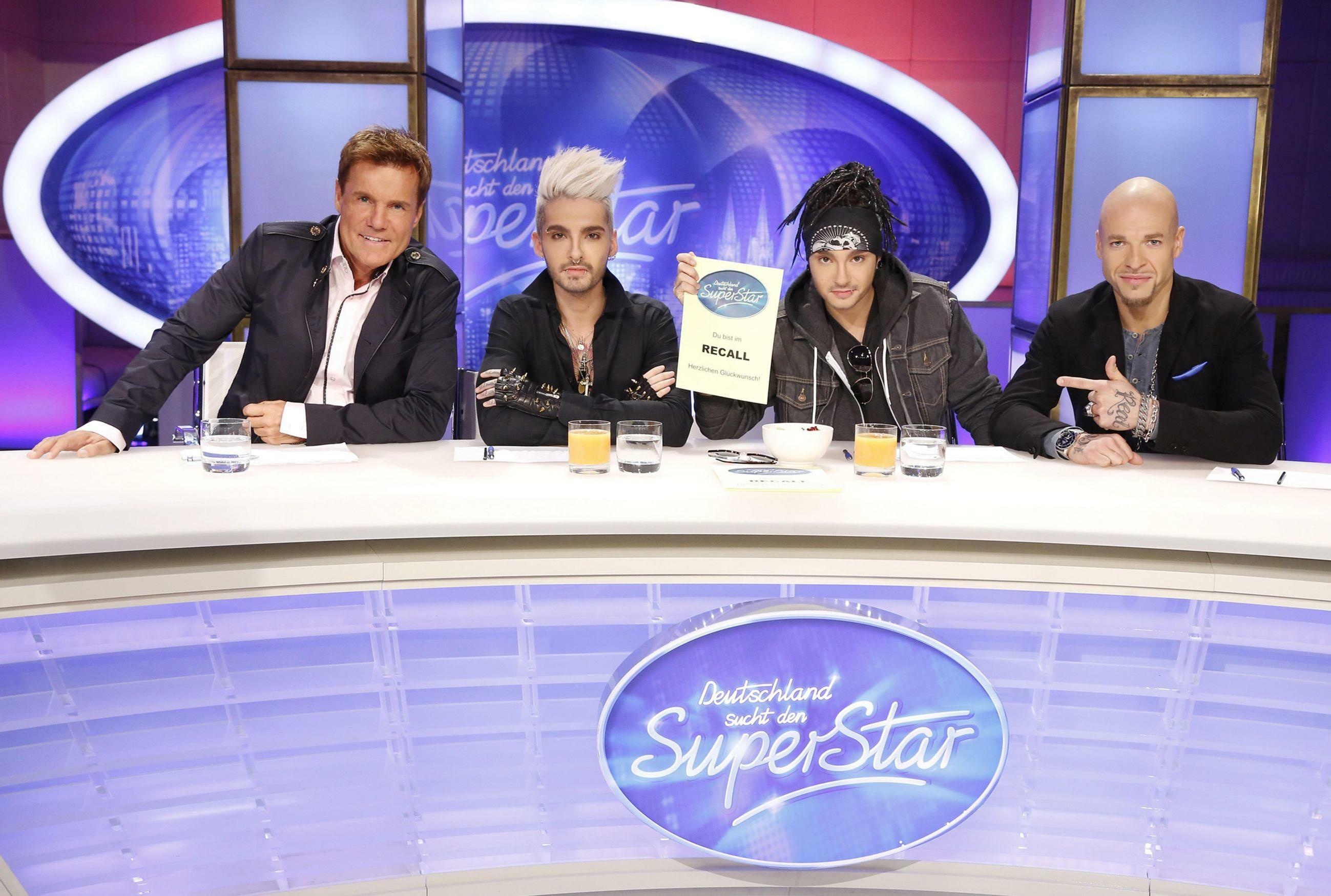 Tokio Hotel: Dieter Bohlen, DSDS, “Germany is looking for the Superstar”, A German band. 2600x1750 HD Background.