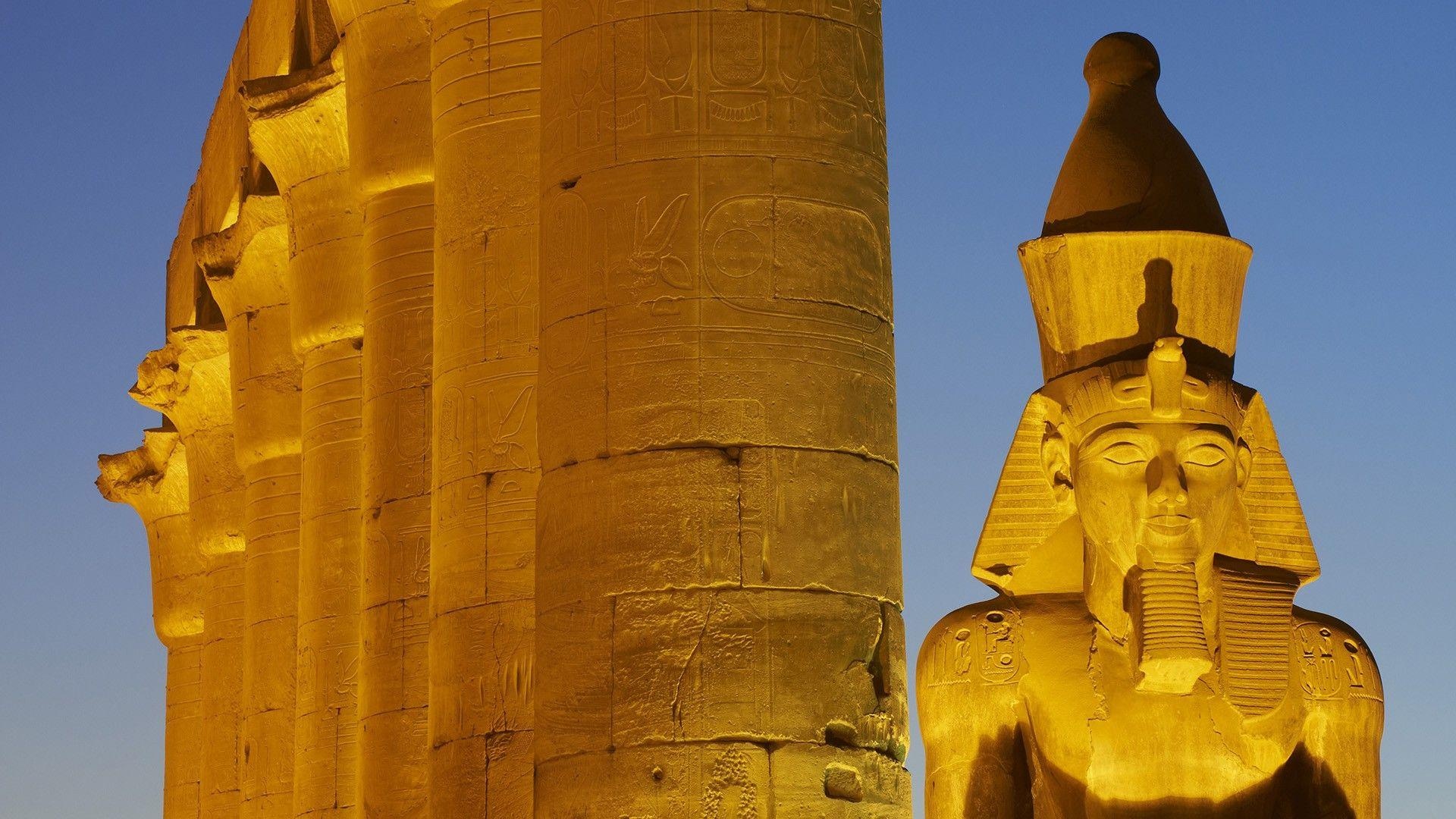 Luxor Temple Egypt, Ancient marvel, Architectural splendor, Historical significance, 1920x1080 Full HD Desktop