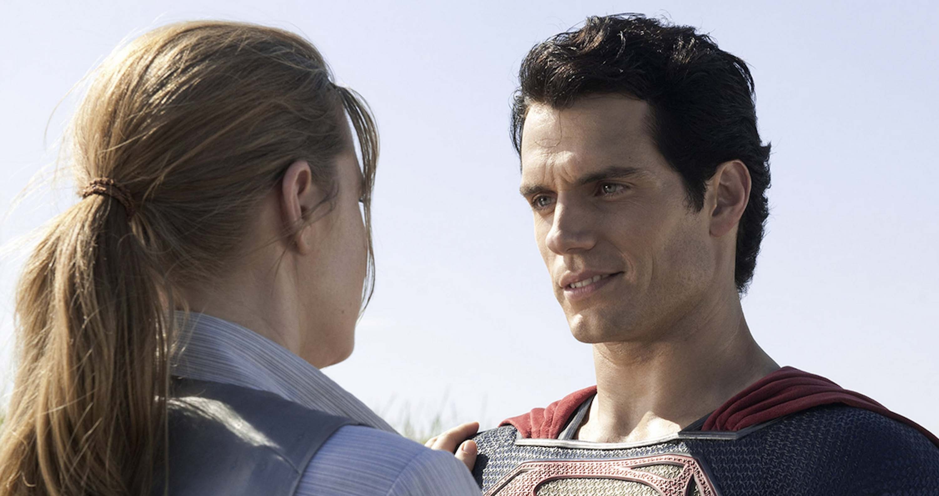 Amy Adams (Lois Lane): Man of Steel, Henry Cavill as Clark Kent, Superman, Directed by Zack Snyder. 3000x1590 HD Background.