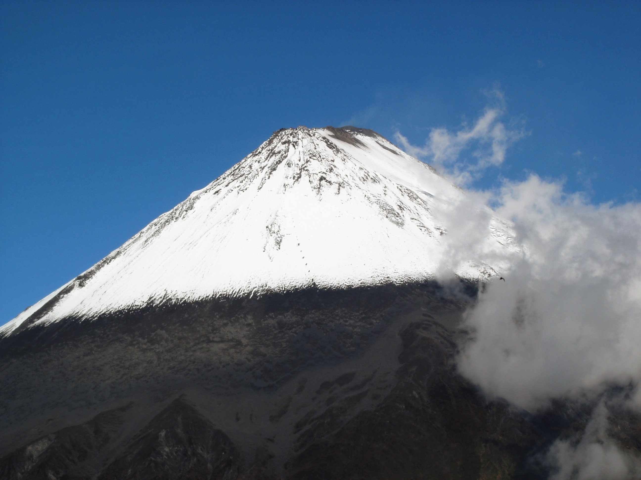 Sangay Volcano, Breathtaking views, Natural wonder, Wikimedia commons, 2600x1950 HD Desktop