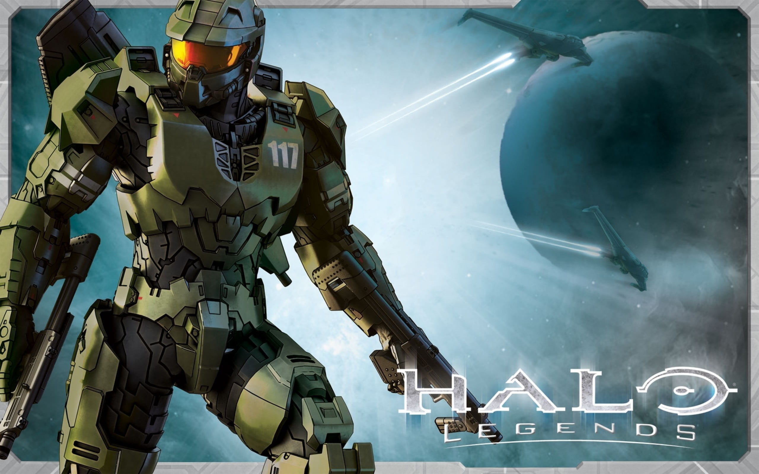 Halo Legends, Master Chief's legacy, Gaming art, Epic warrior, 2560x1600 HD Desktop