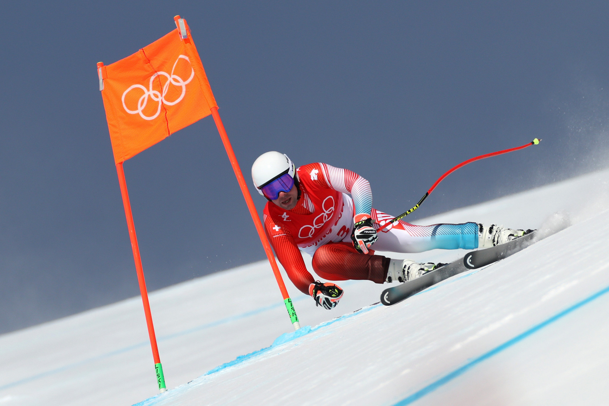 Beat Feuz, Alpine skiing gold medal, Beijing 2022 Winter Olympics, 2050x1370 HD Desktop