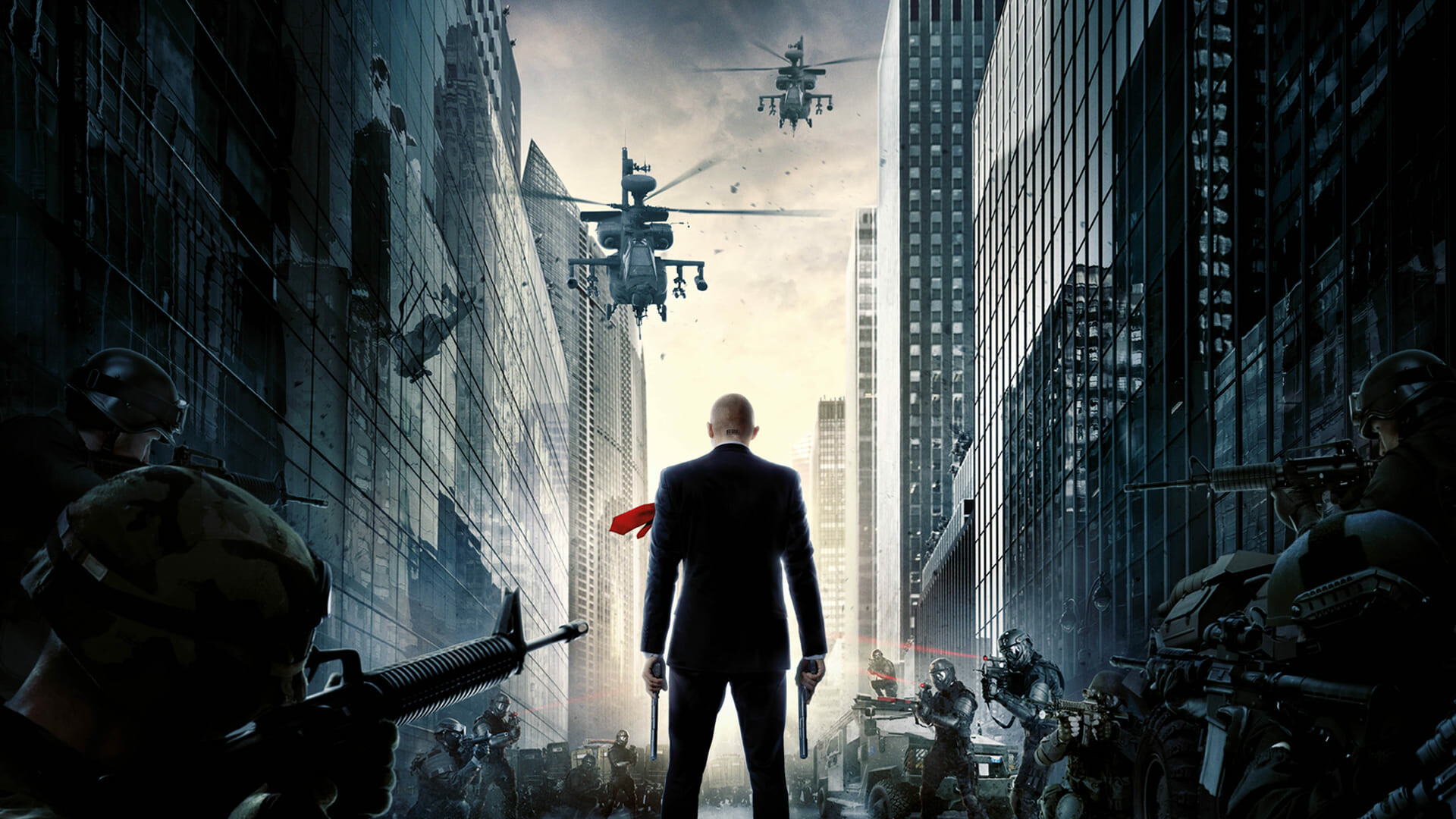 Hitman (Game): The third entry in the World of Assassination trilogy, Presented from a third-person perspective. 1920x1080 Full HD Background.