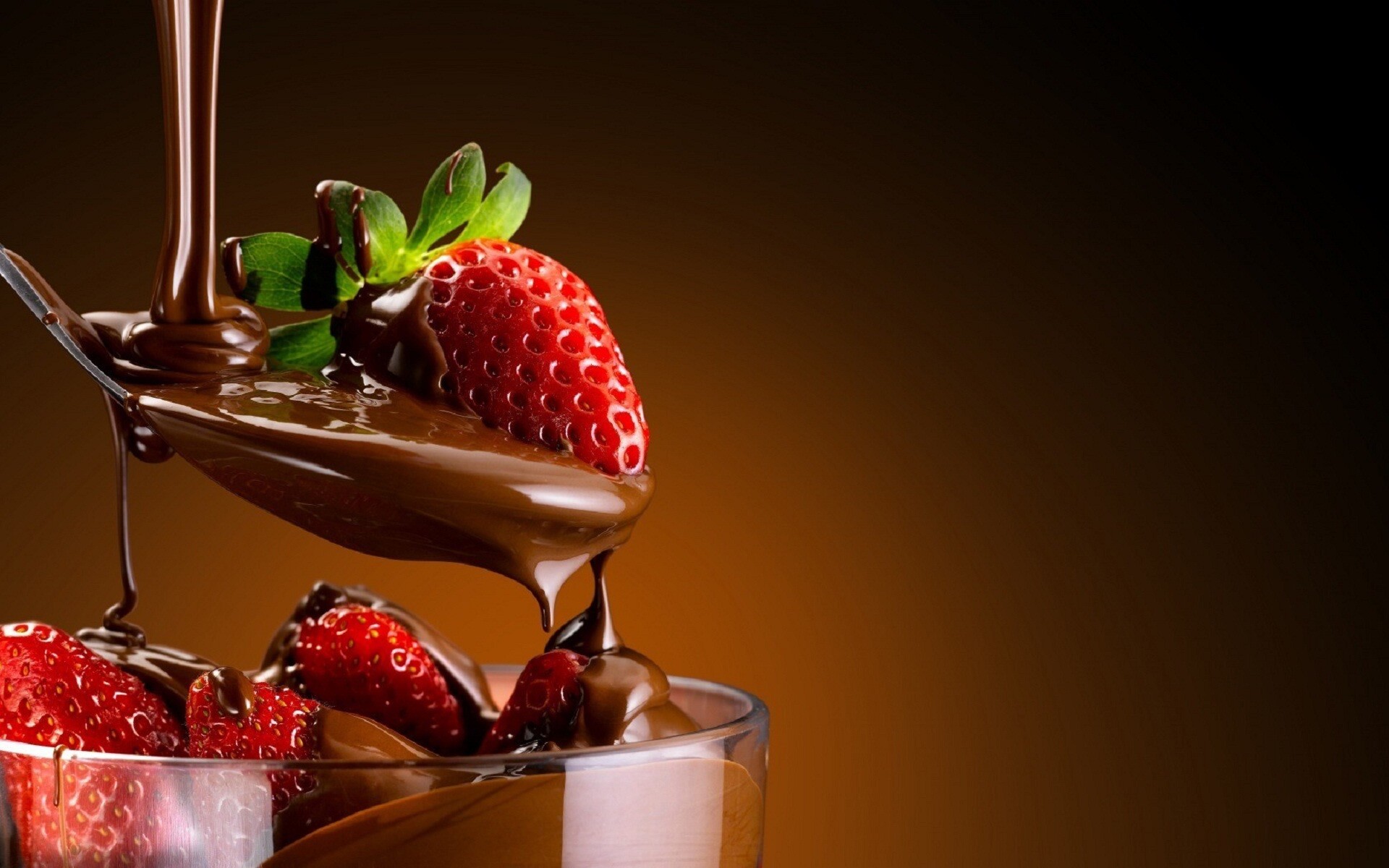 Sweets: Chocolate covered strawberries, Dessert. 1920x1200 HD Background.