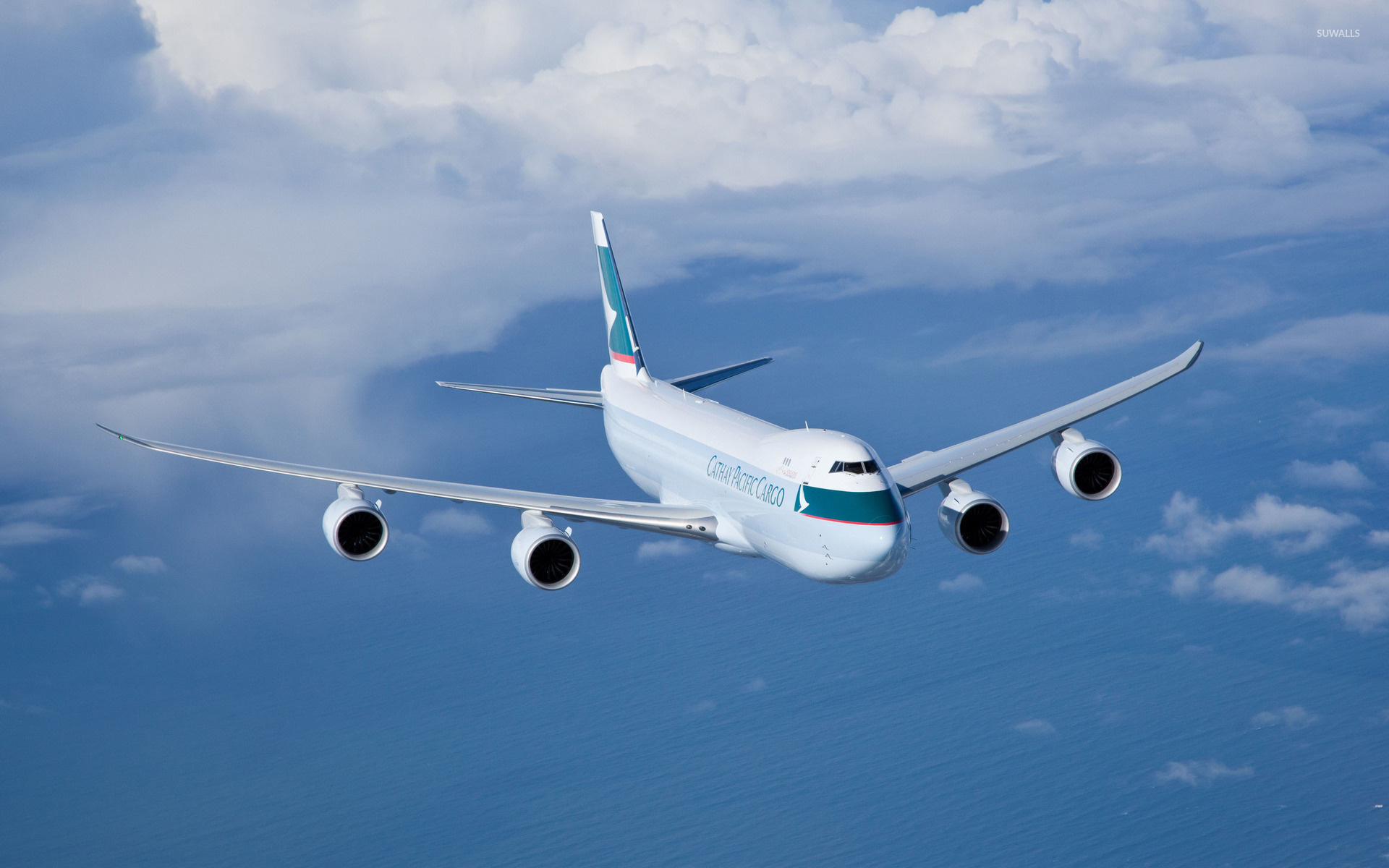 Cathay Pacific, Cathay Pacific cargo, Boeing 747 wallpaper, 1920x1200 HD Desktop
