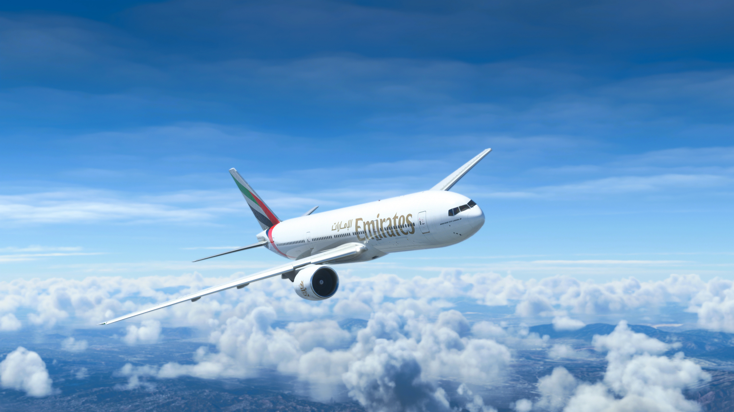 Emirates Airline, Crypto acceptance, New customer, Travels, 2560x1440 HD Desktop