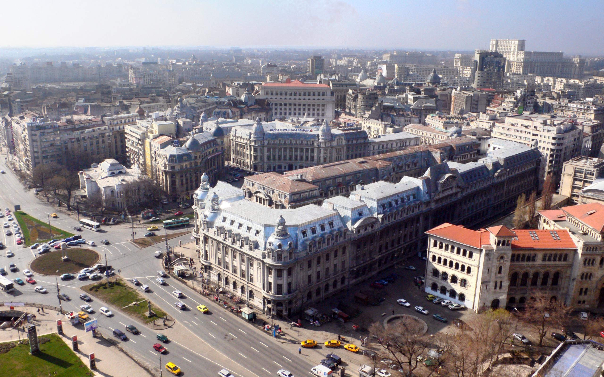 Bucharest city life, Romanian capital, Vibrant energy, Rich history, 2560x1600 HD Desktop