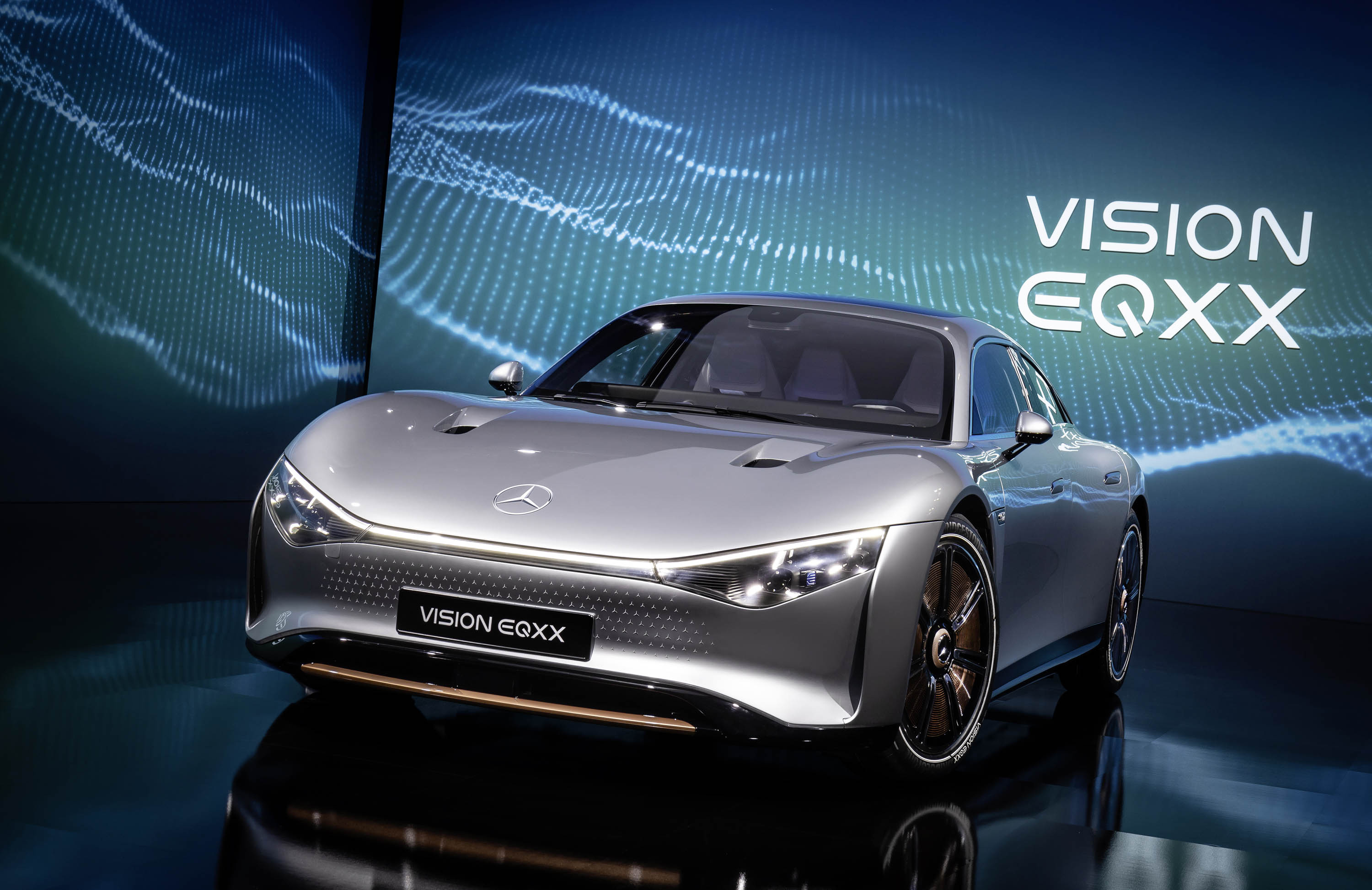 Mercedes-Benz VISION EQXX, 2022 concept car, Electric vehicle, Futuristic design, 3000x1950 HD Desktop