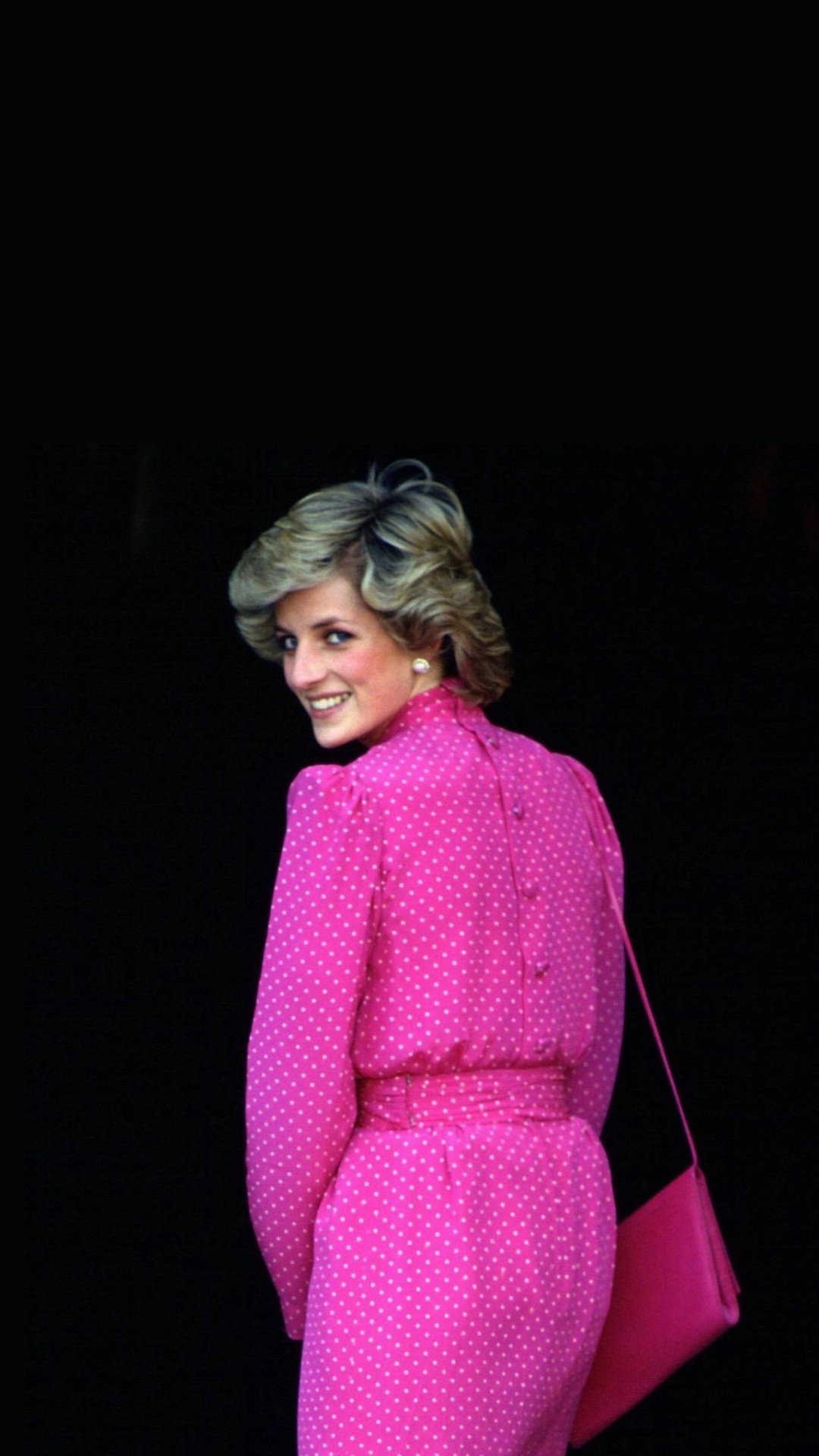 Princess Diana: Visited South Africa and met with President Nelson Mandela, March 1997. 1080x1920 Full HD Background.