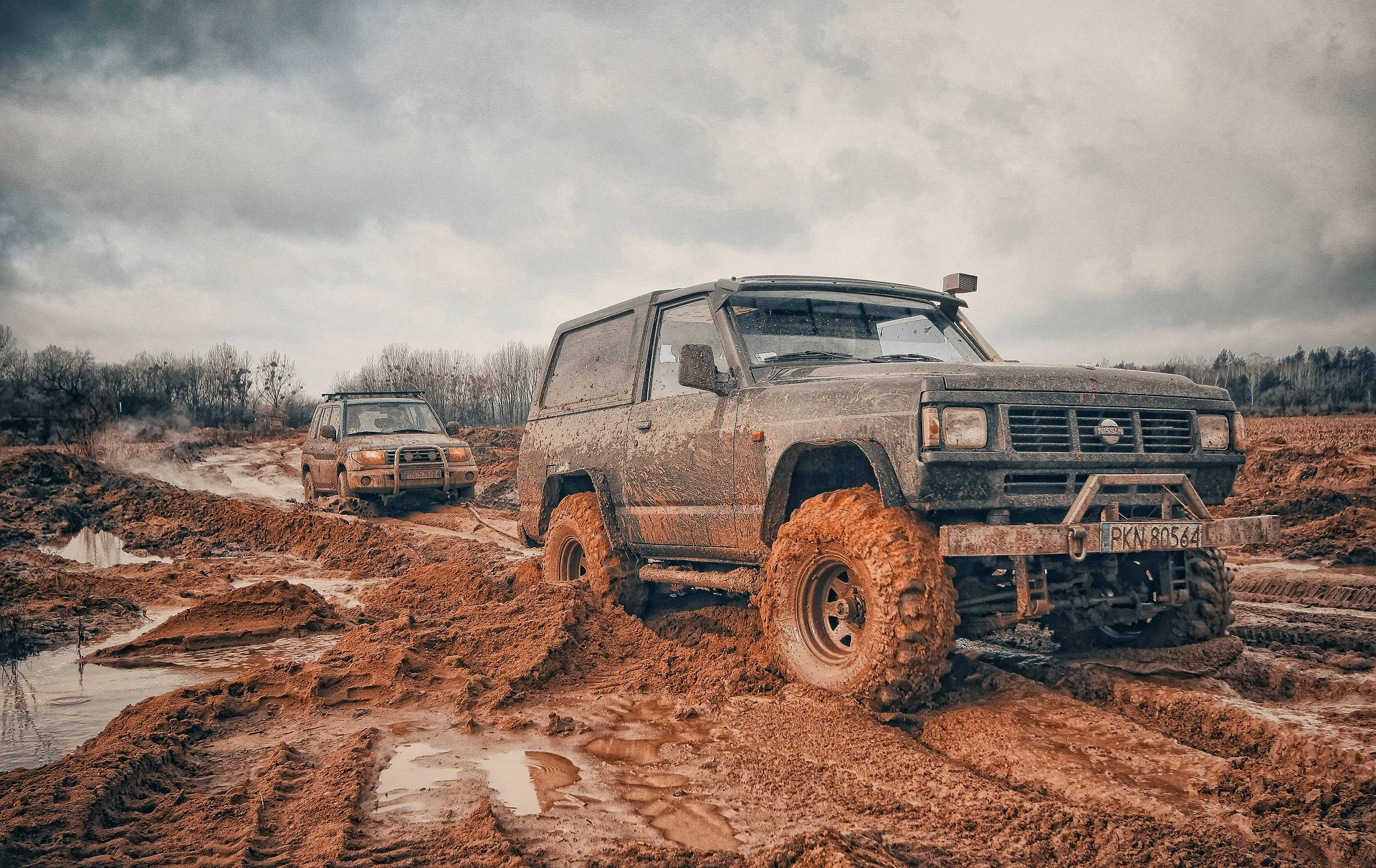 Off-road Driving: The toughest trophy rallies, Off-road adventures, A great mudding trail. 1920x1220 HD Wallpaper.