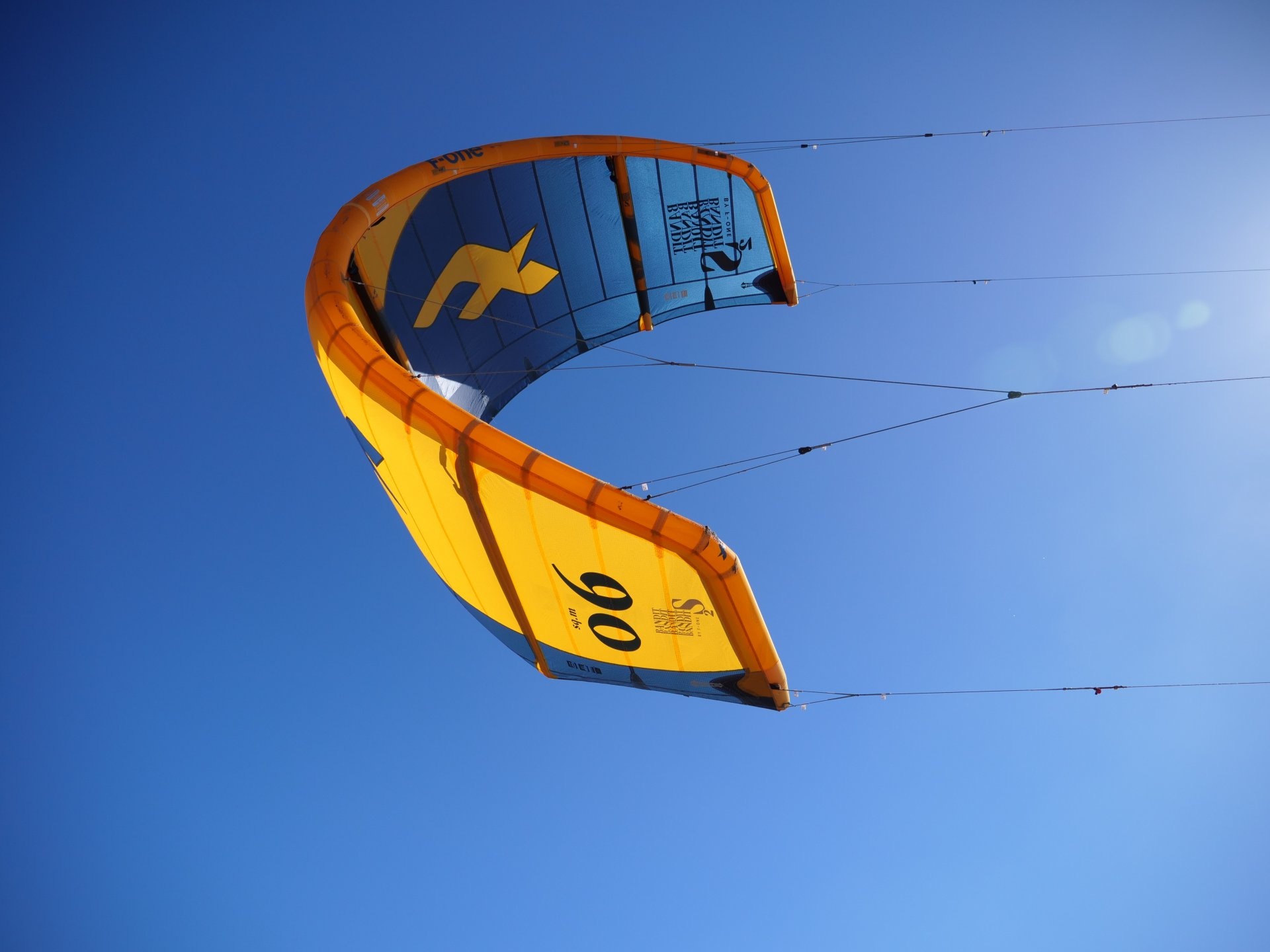 Kiteboarding: F-ONE Kiteboarding Bandit S2, A 3 strut delta C kite, A compact pulled bridle system. 1920x1440 HD Wallpaper.