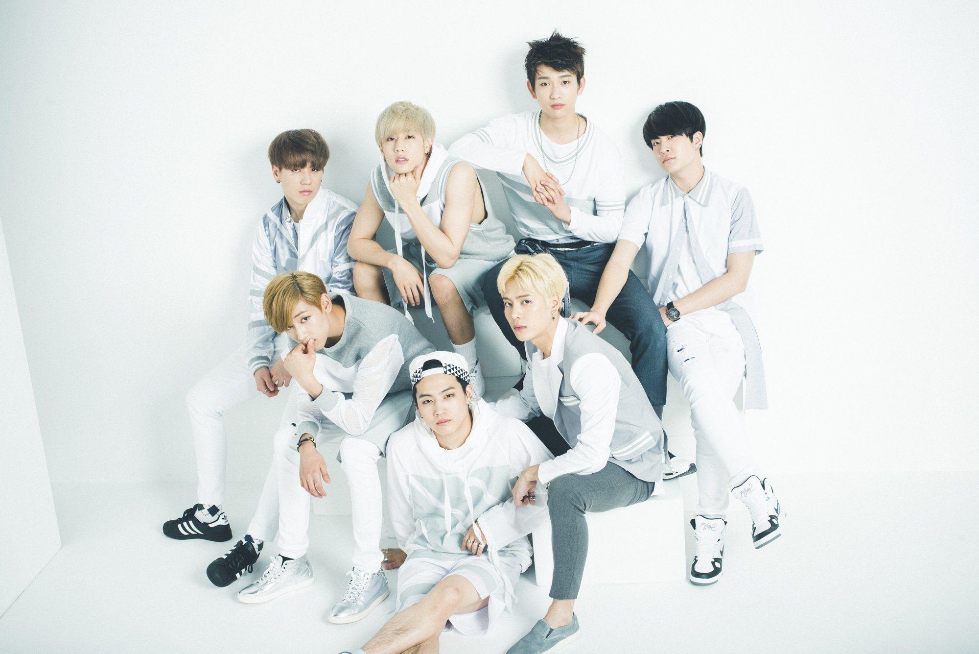 GOT7: A South Korean boy band formed by JYP Entertainment, The Gaon Album Chart. 2000x1340 HD Wallpaper.