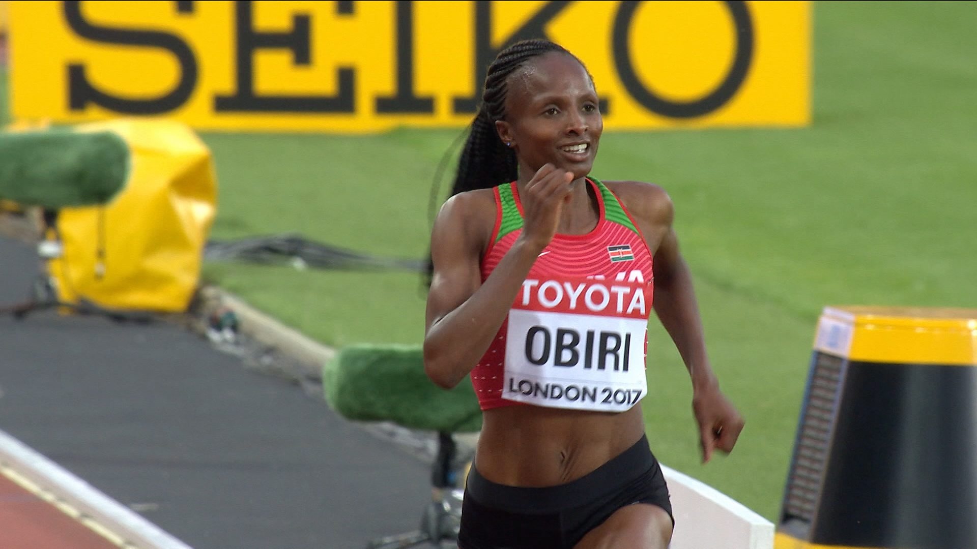 Hellen Obiri, World Athletics Championships, Gold medal, Laura Muir, 1920x1080 Full HD Desktop