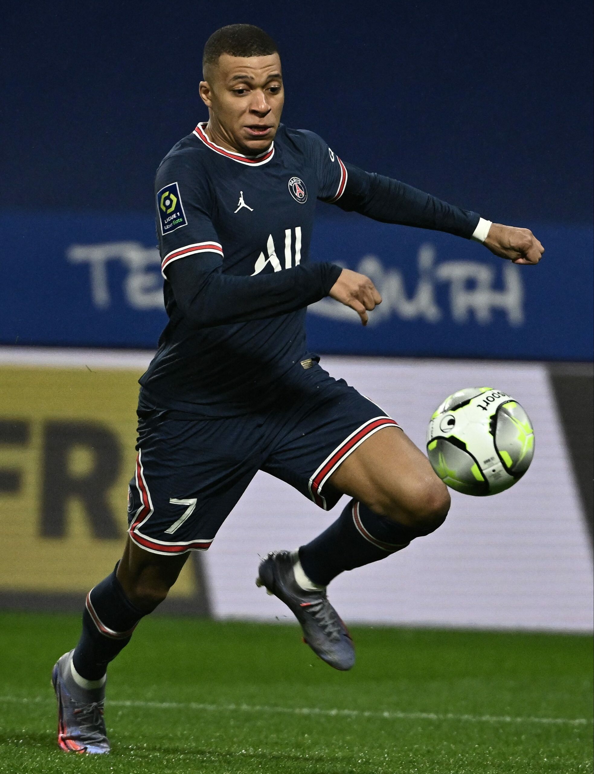 Kylian Mbappe: Renowned for his dribbling abilities, exceptional speed, and finishing. 1970x2560 HD Wallpaper.