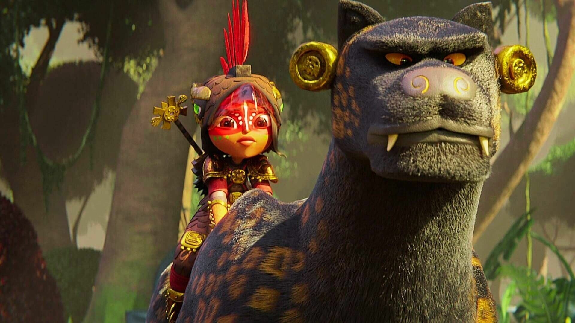 Maya and the Three: Zoe Saldaña as Princess Maya, The original El Tigre can be seen at the beginning of the 1st episode. 1920x1080 Full HD Background.