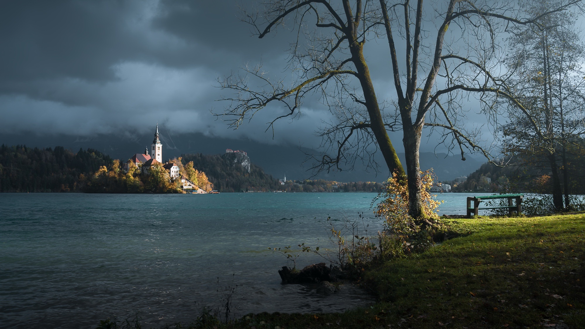 Lake Bled, HD wallpapers, Hintergrnde, Travels, 2000x1130 HD Desktop