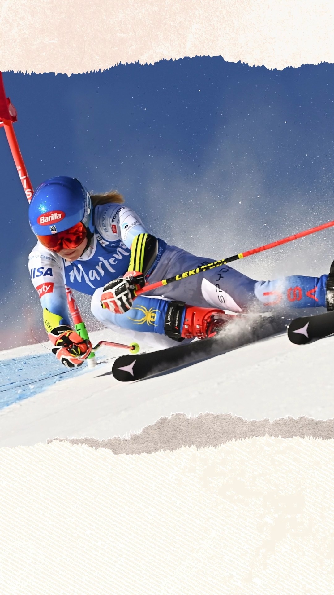 Mikaela Shiffrin, Winter Olympics 2022, Unmissable highlights, Beijing's events, 1080x1920 Full HD Phone