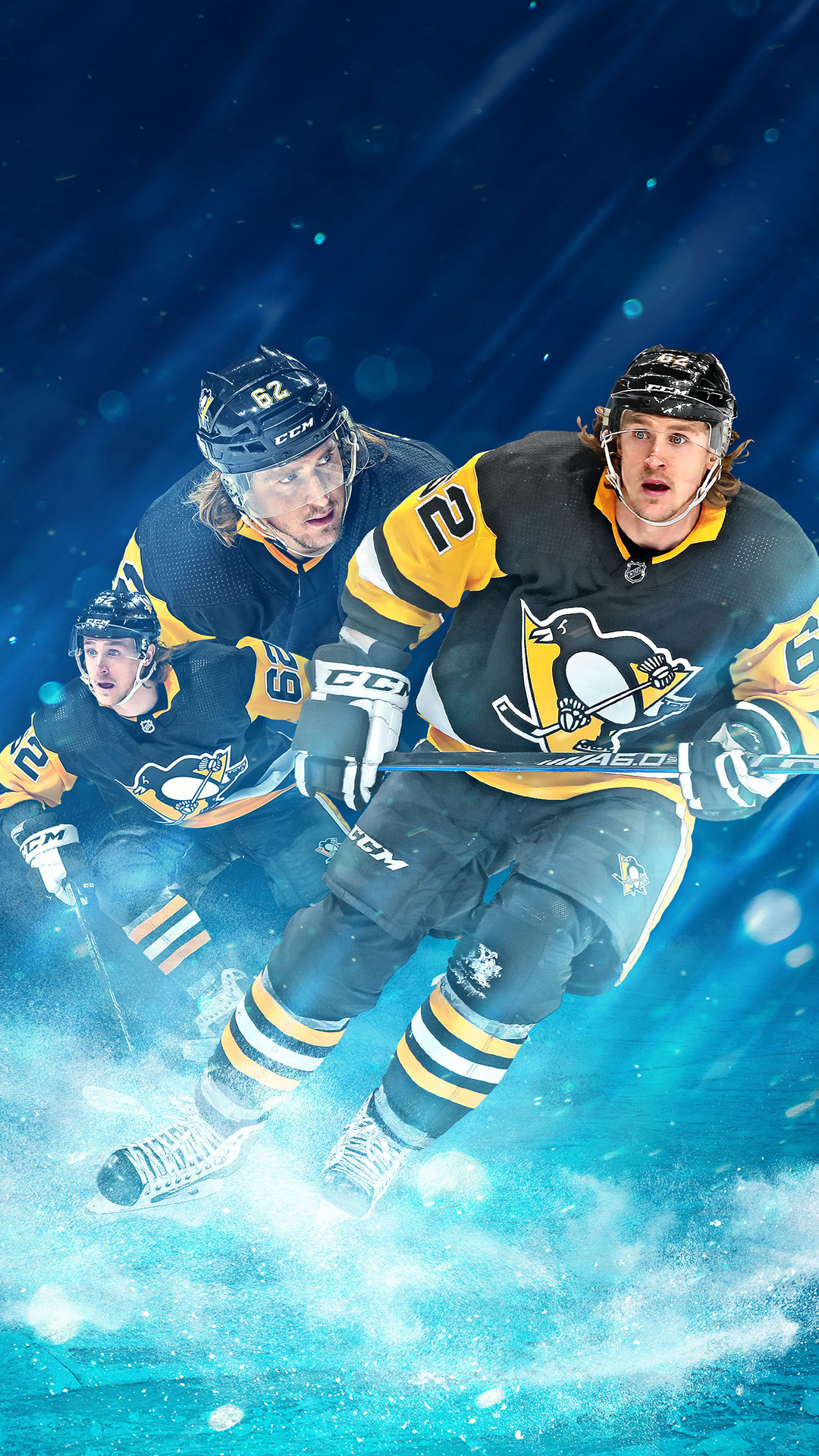 Hockey, Sports, Ice hockey, Frozen battlefield, 1080x1920 Full HD Phone