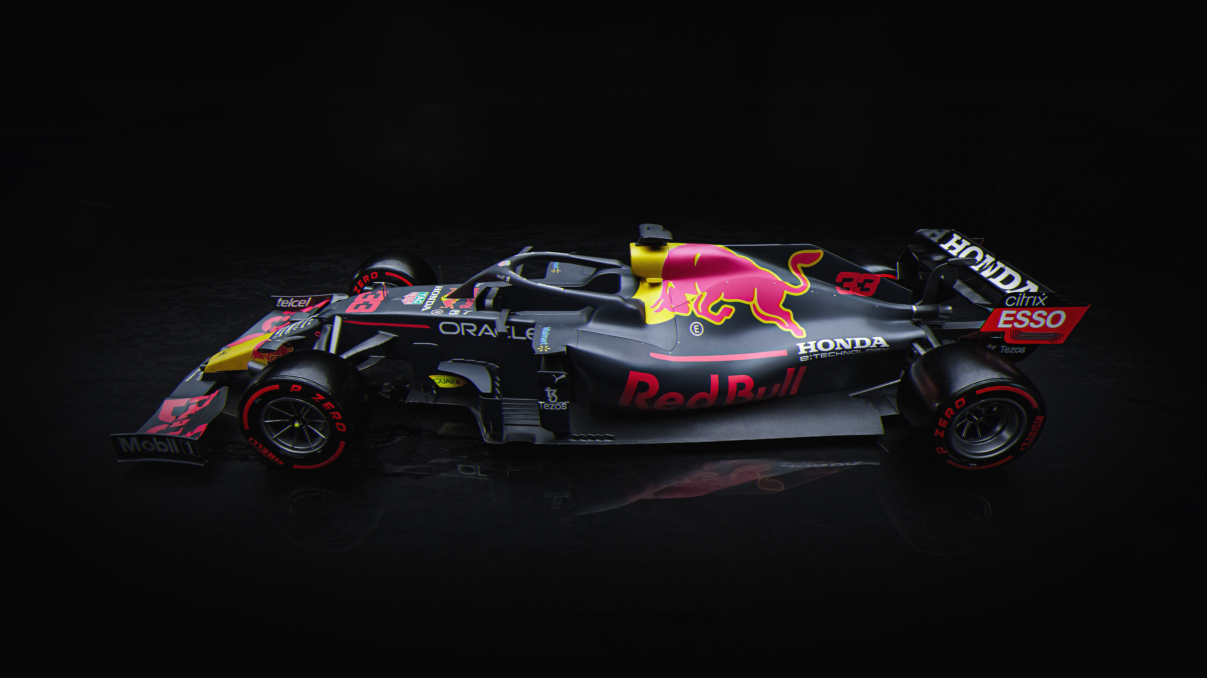 Red Bull Racing, RB16B, Blender artists community, 3840x2160 4K Desktop